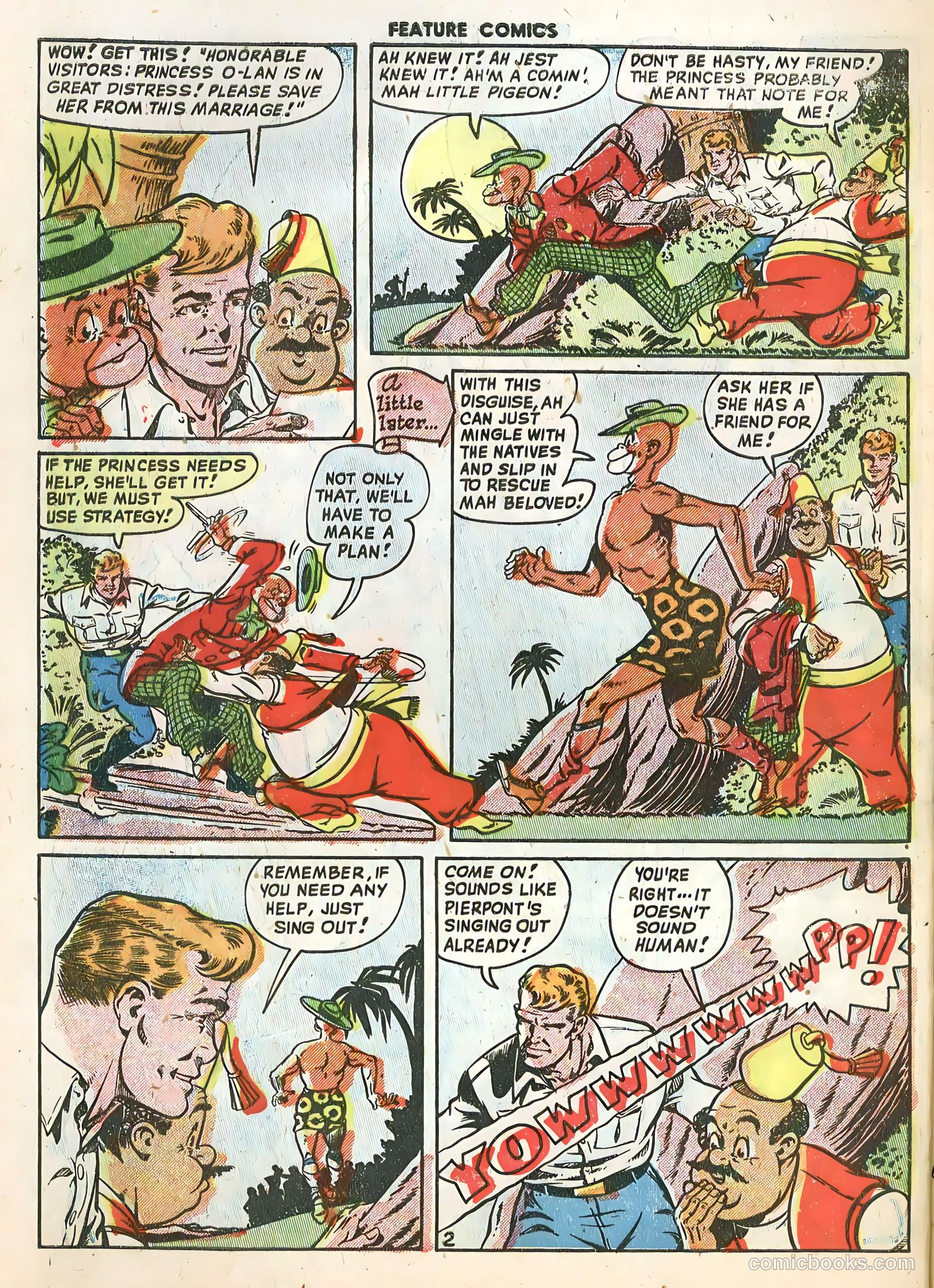 Feature Comics #134 — page 30 of 36