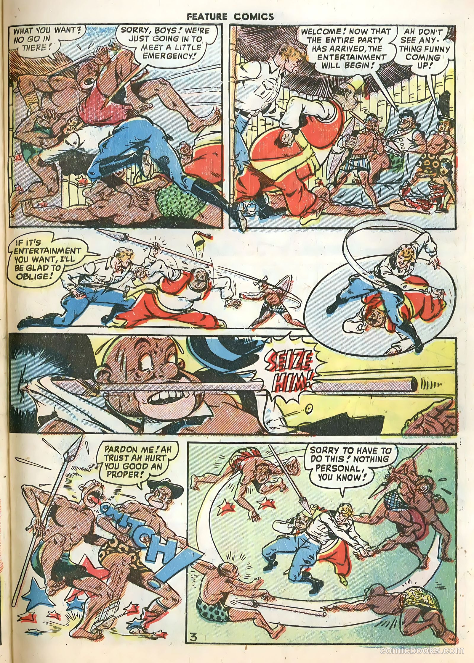 Feature Comics #134 — page 31 of 36