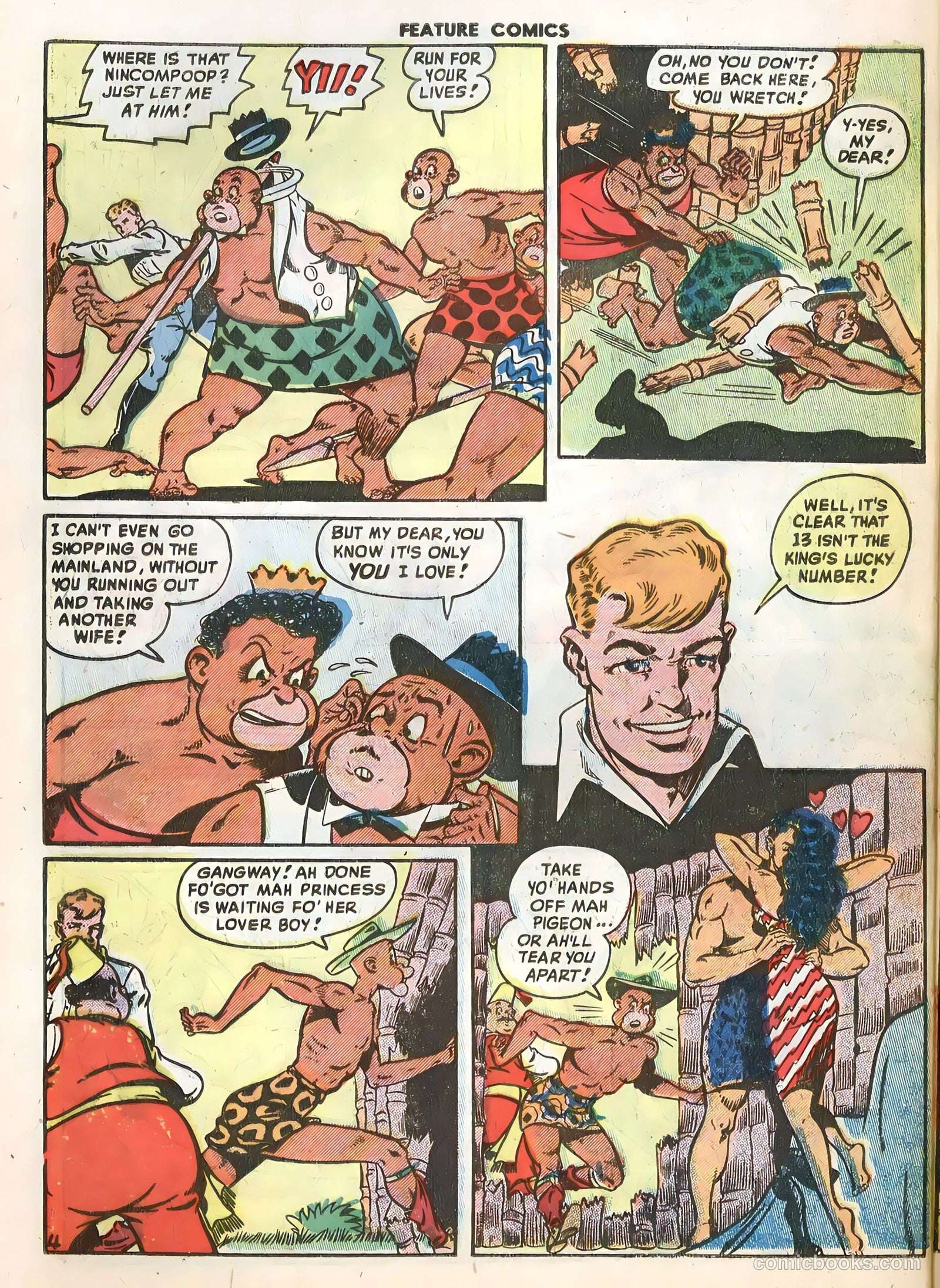 Feature Comics #134 — page 32 of 36