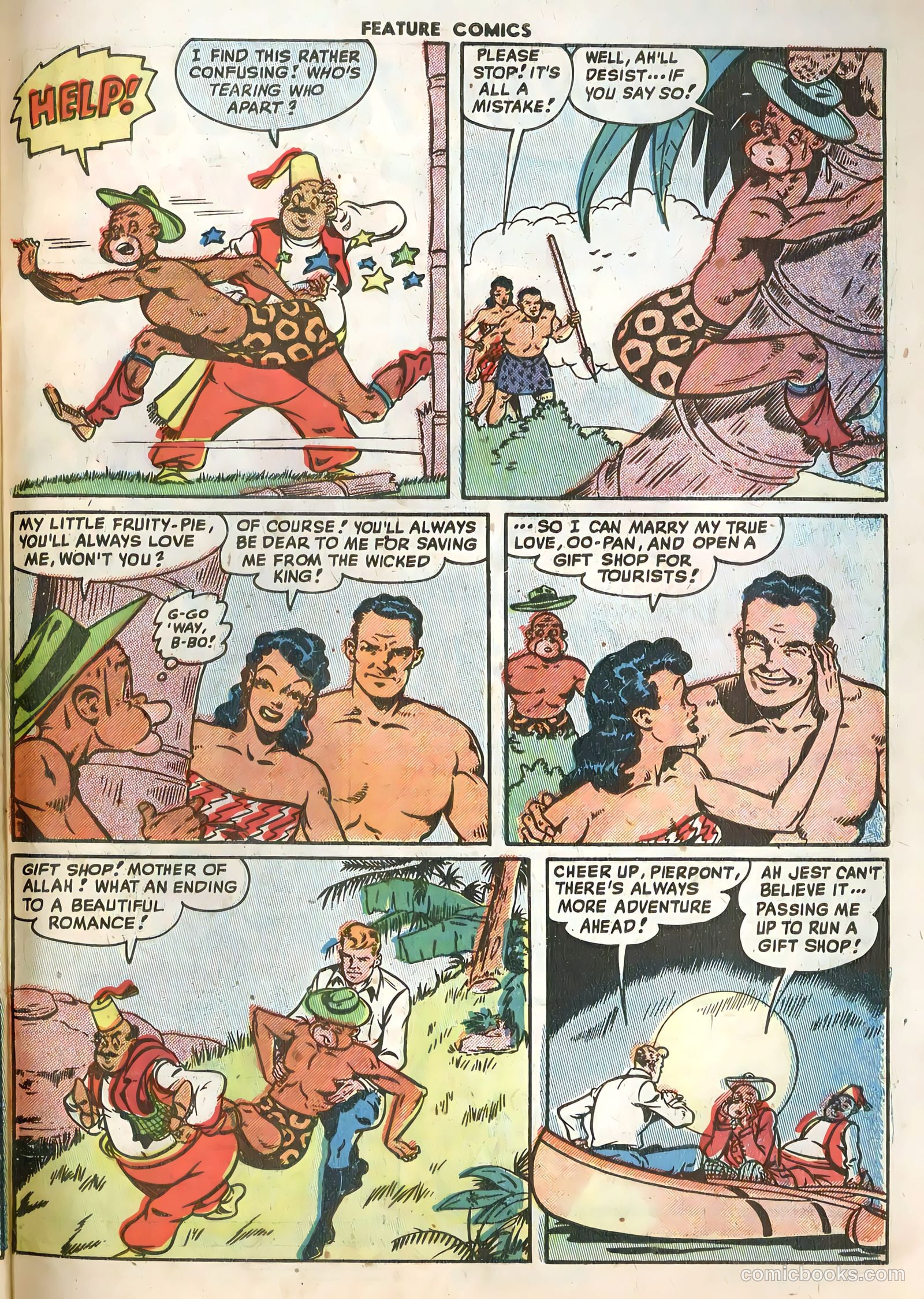 Feature Comics #134 — page 33 of 36