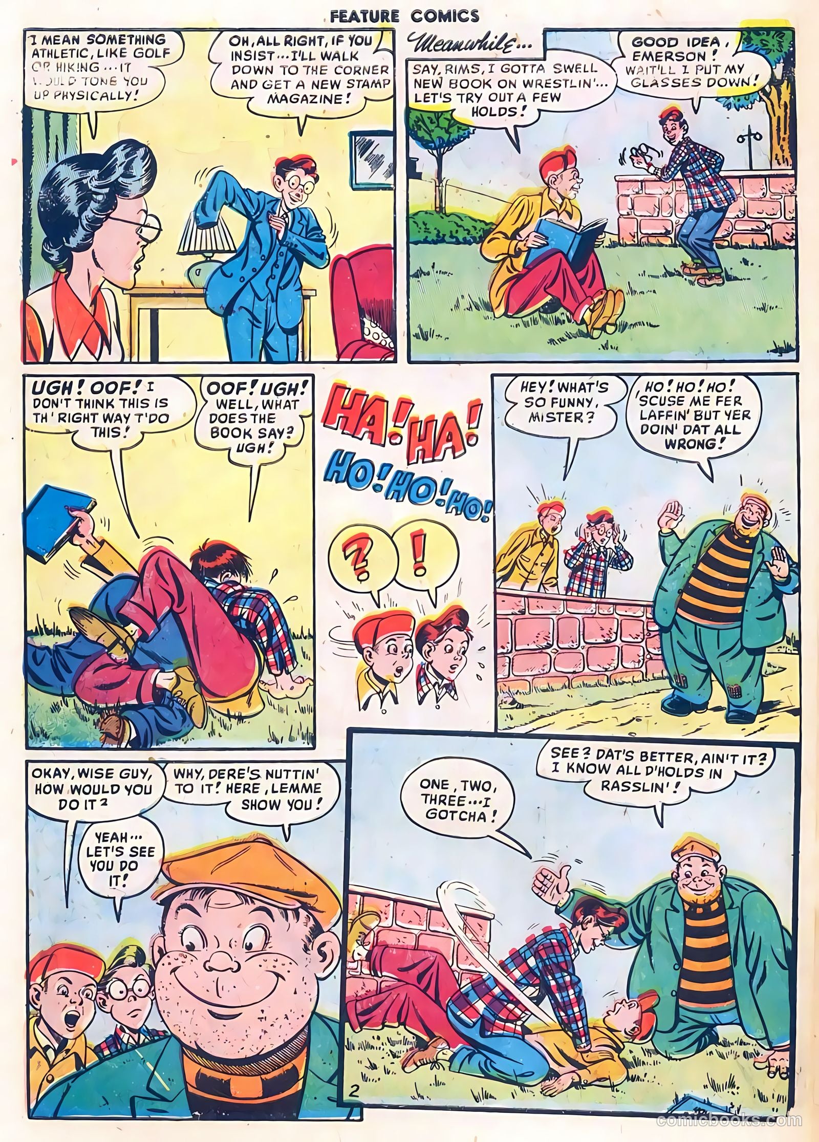 Feature Comics #140 — page 30 of 36