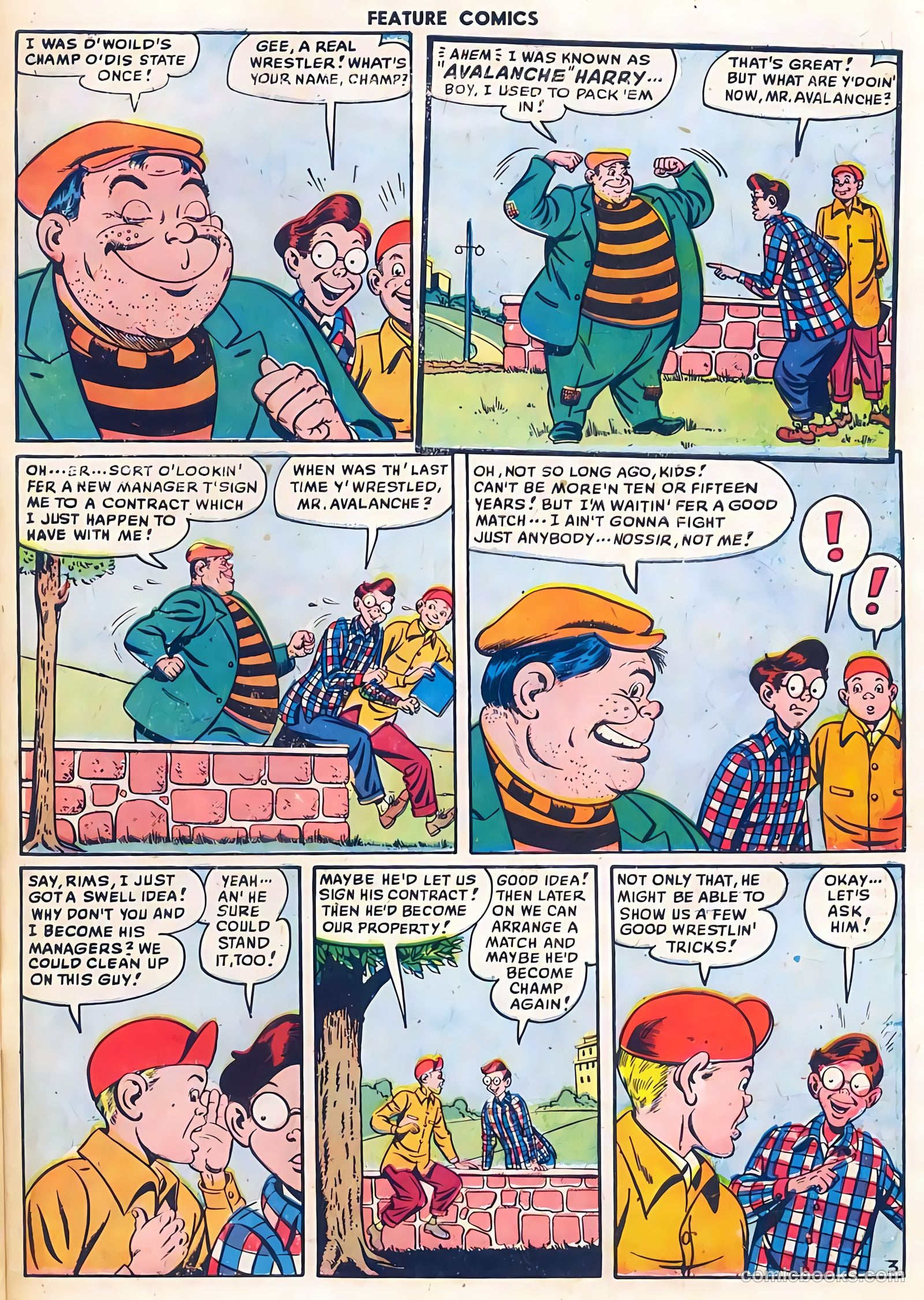 Feature Comics #140 — page 31 of 36