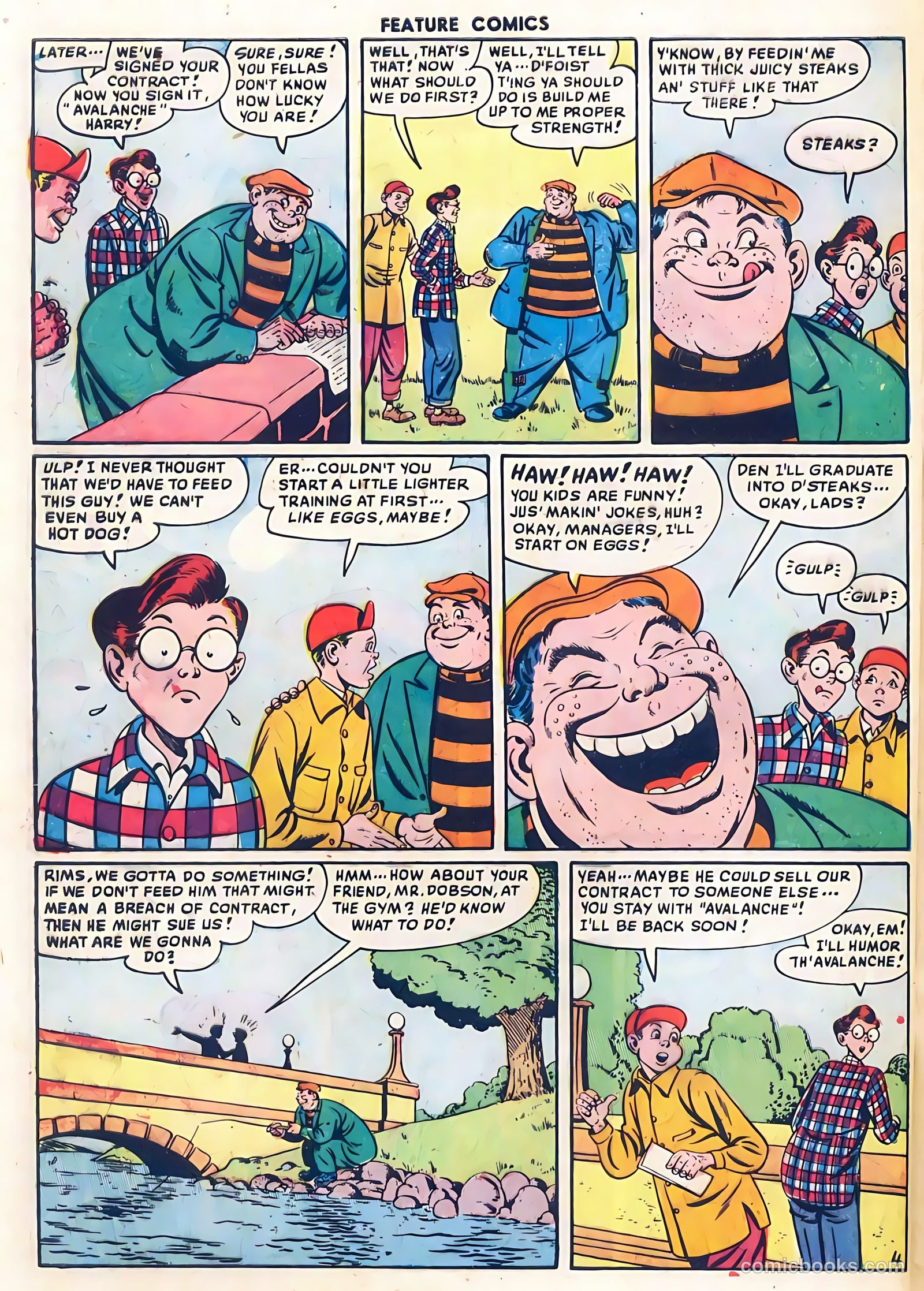 Feature Comics #140 — page 32 of 36