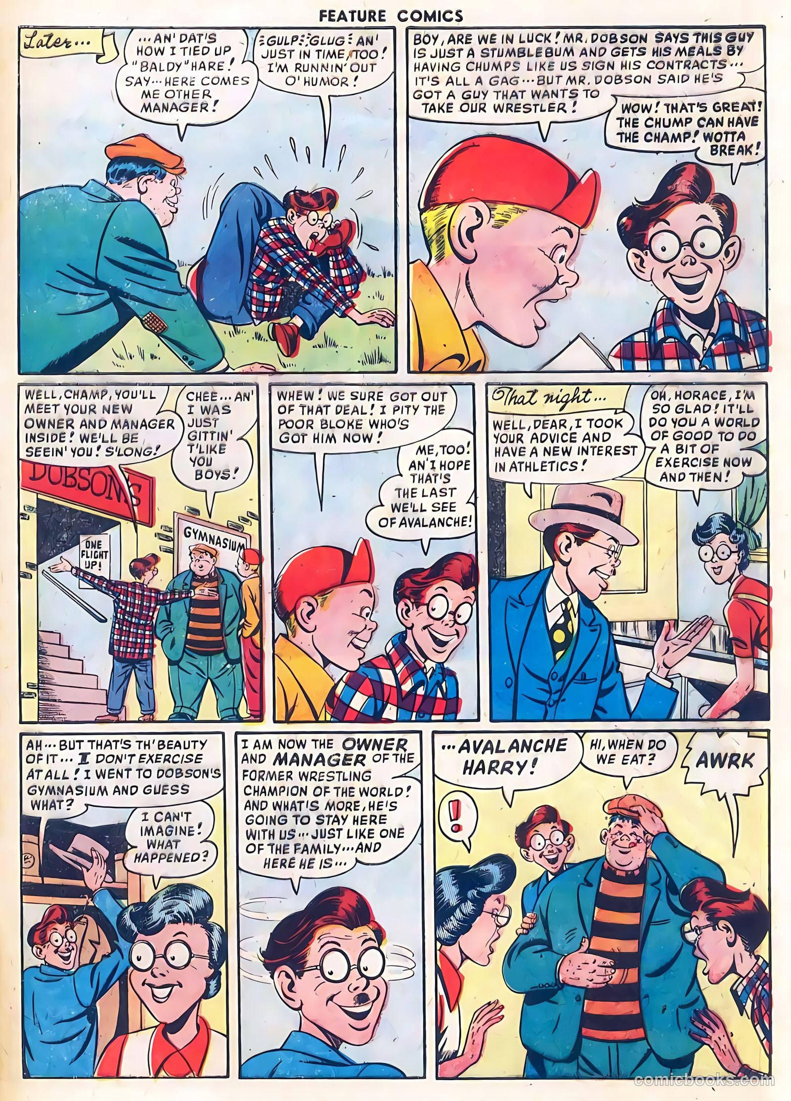 Feature Comics #140 — page 33 of 36