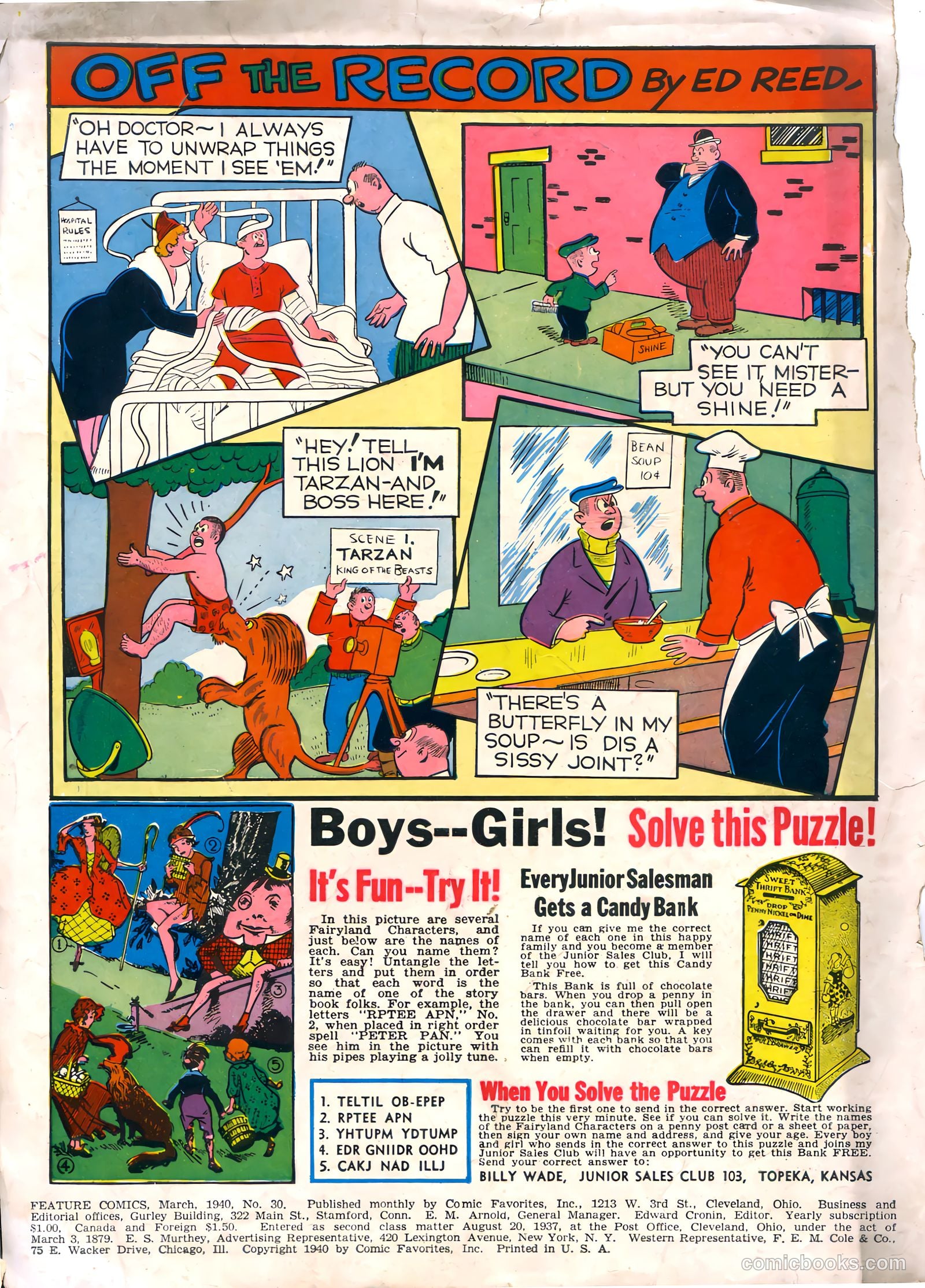 Feature Comics #30 — page 2 of 68