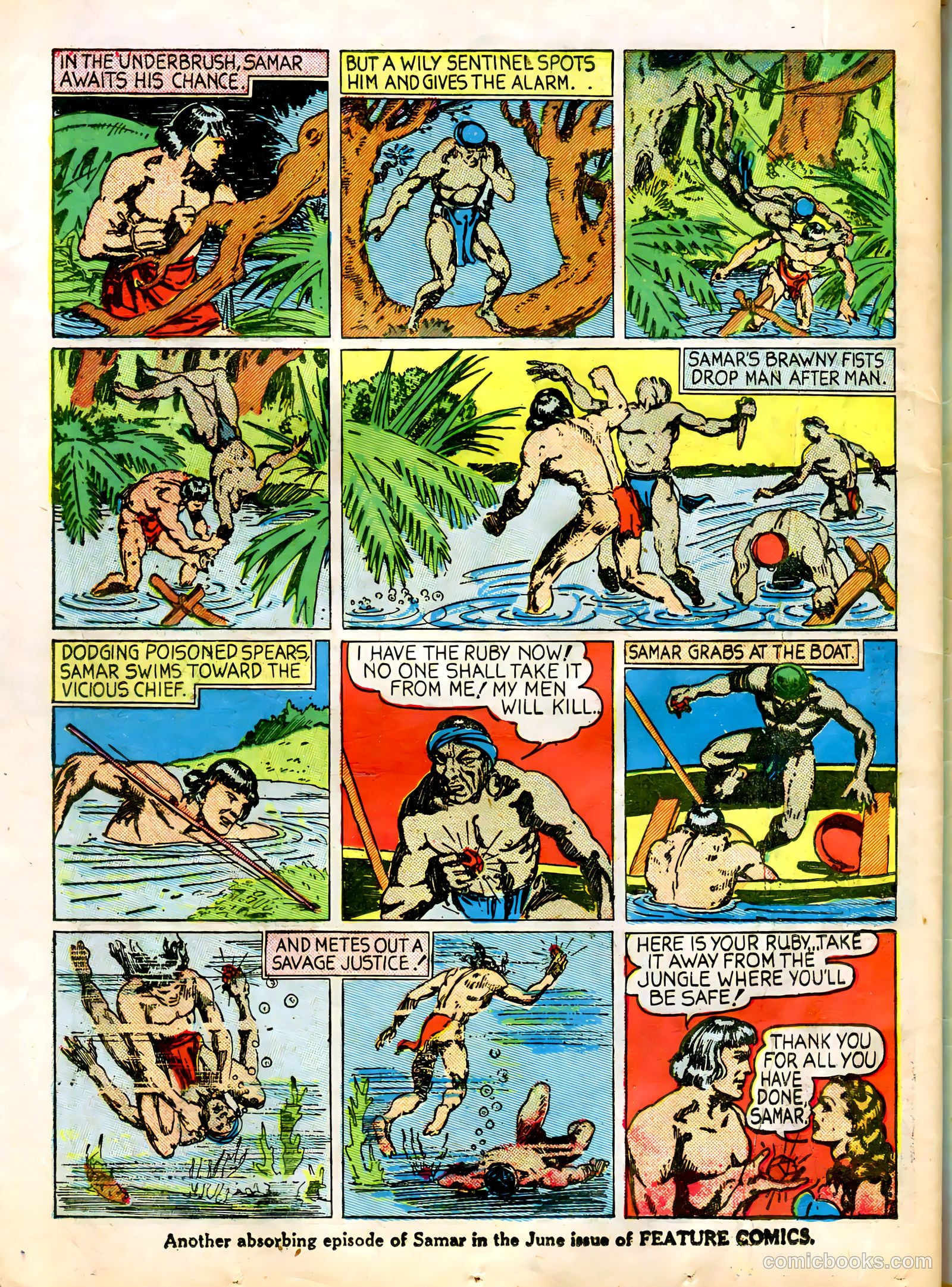 Feature Comics #32 — page 63 of 69