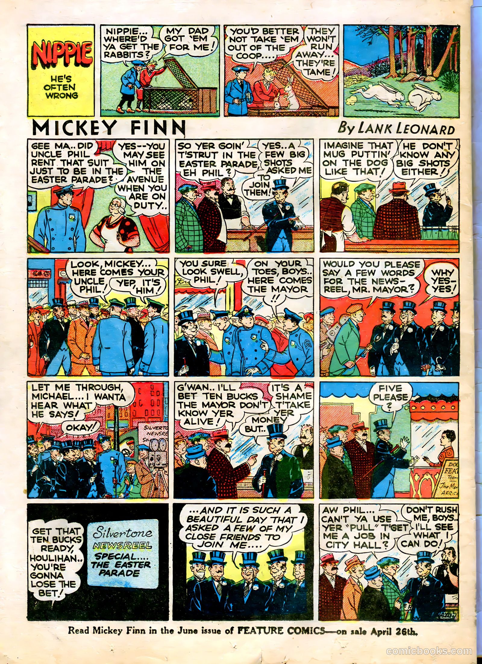 Feature Comics #32 — page 67 of 69