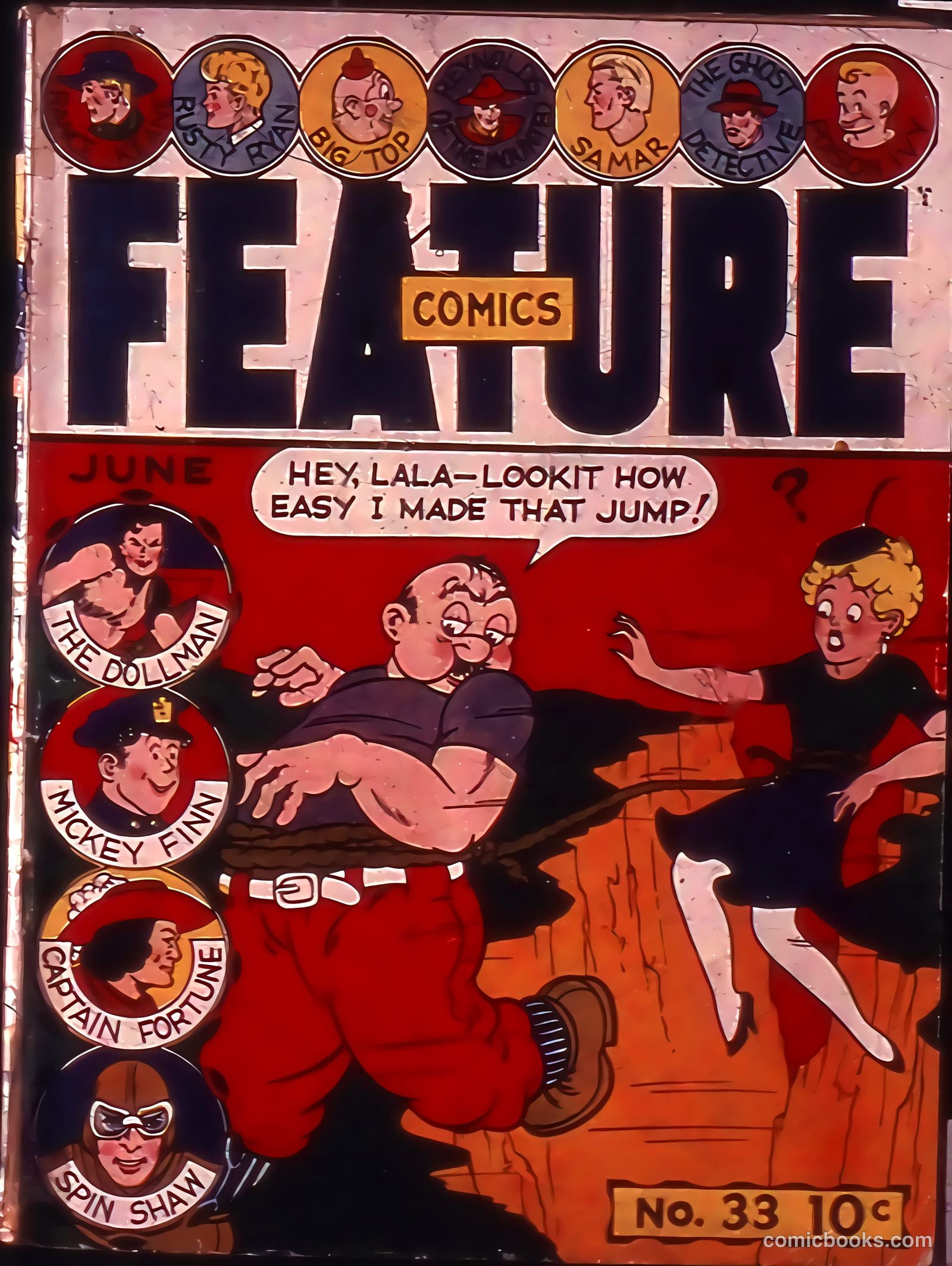 Feature Comics #33 — page 1 of 68