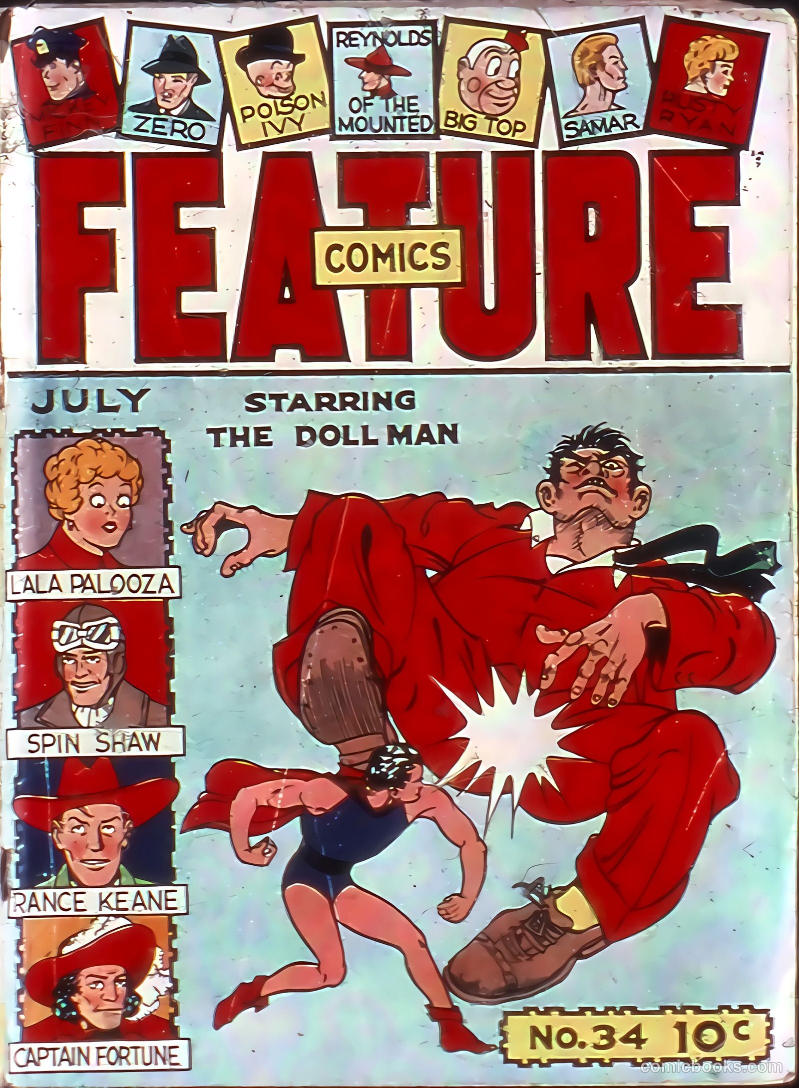 Feature Comics #34 — page 1 of 68