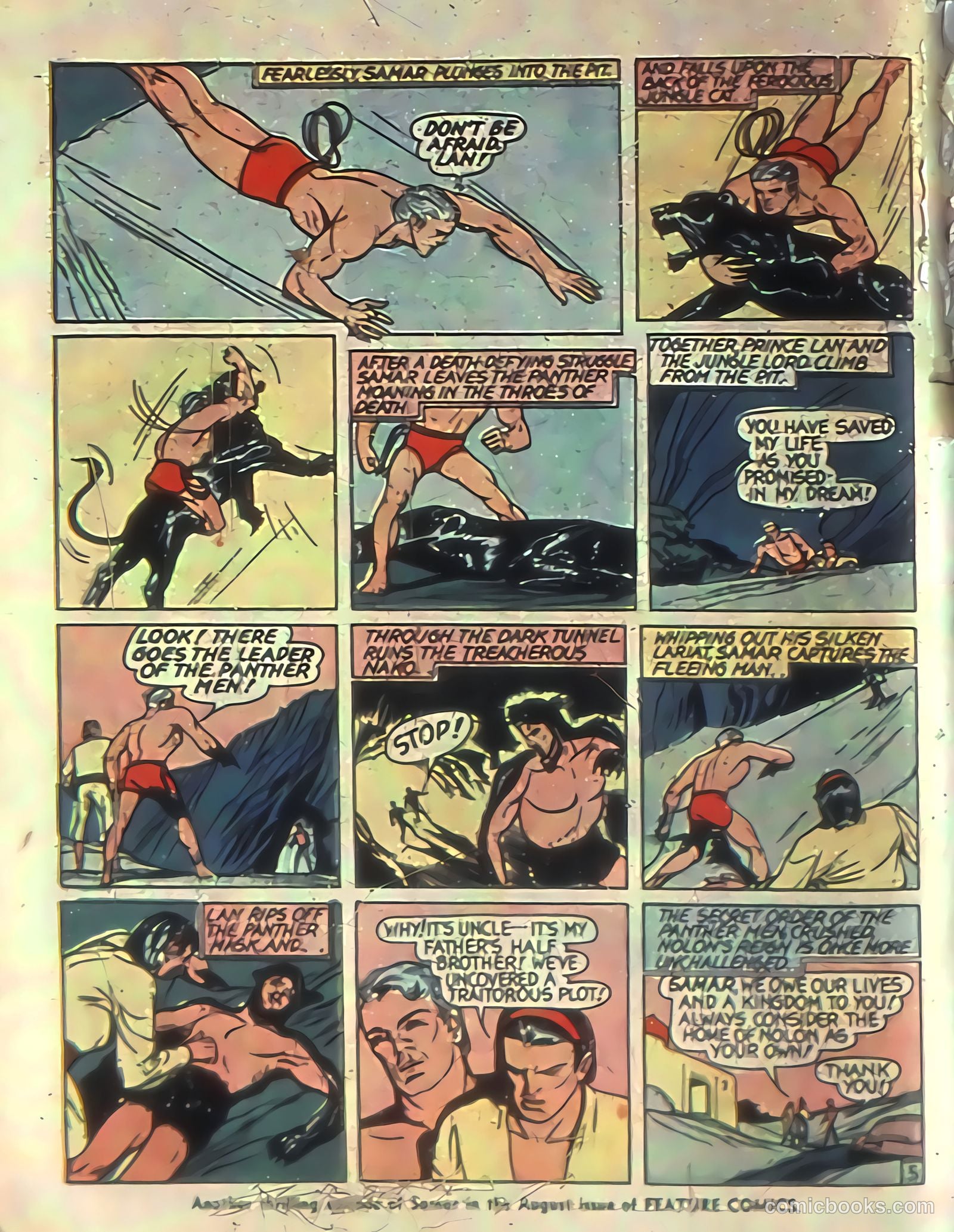 Feature Comics #34 — page 66 of 68