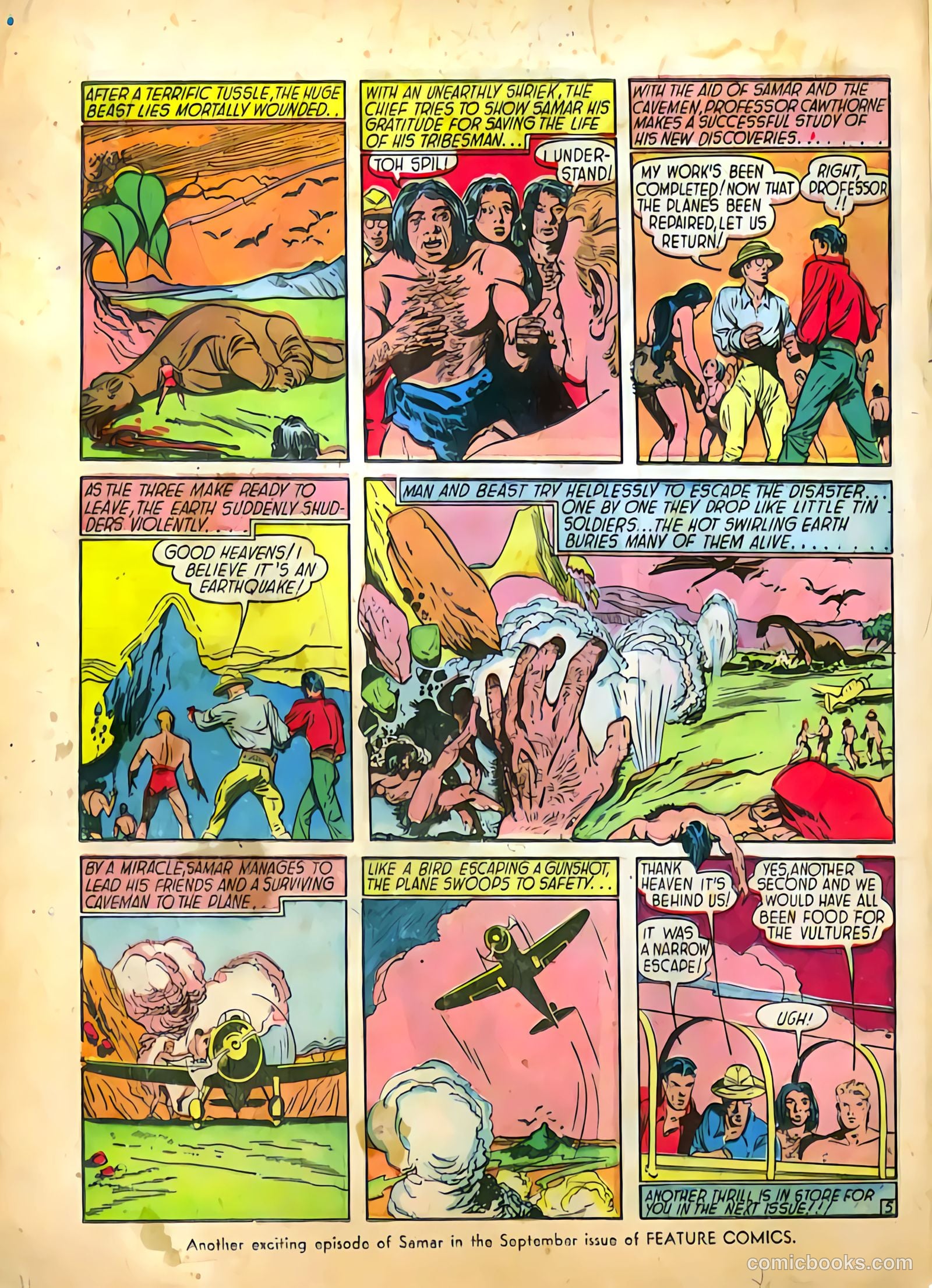 Feature Comics #35 — page 66 of 68