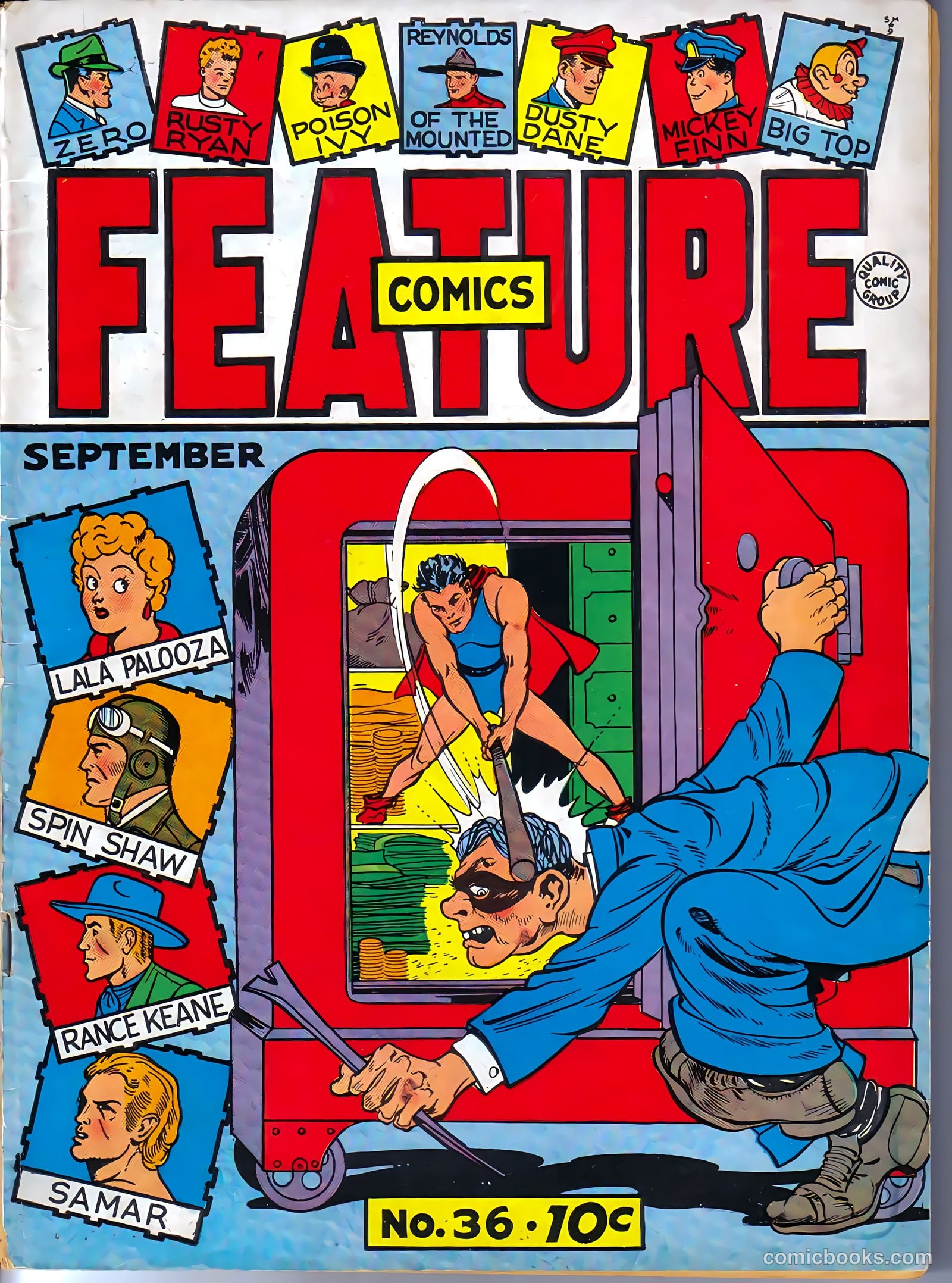 Feature Comics #36 — page 1 of 68