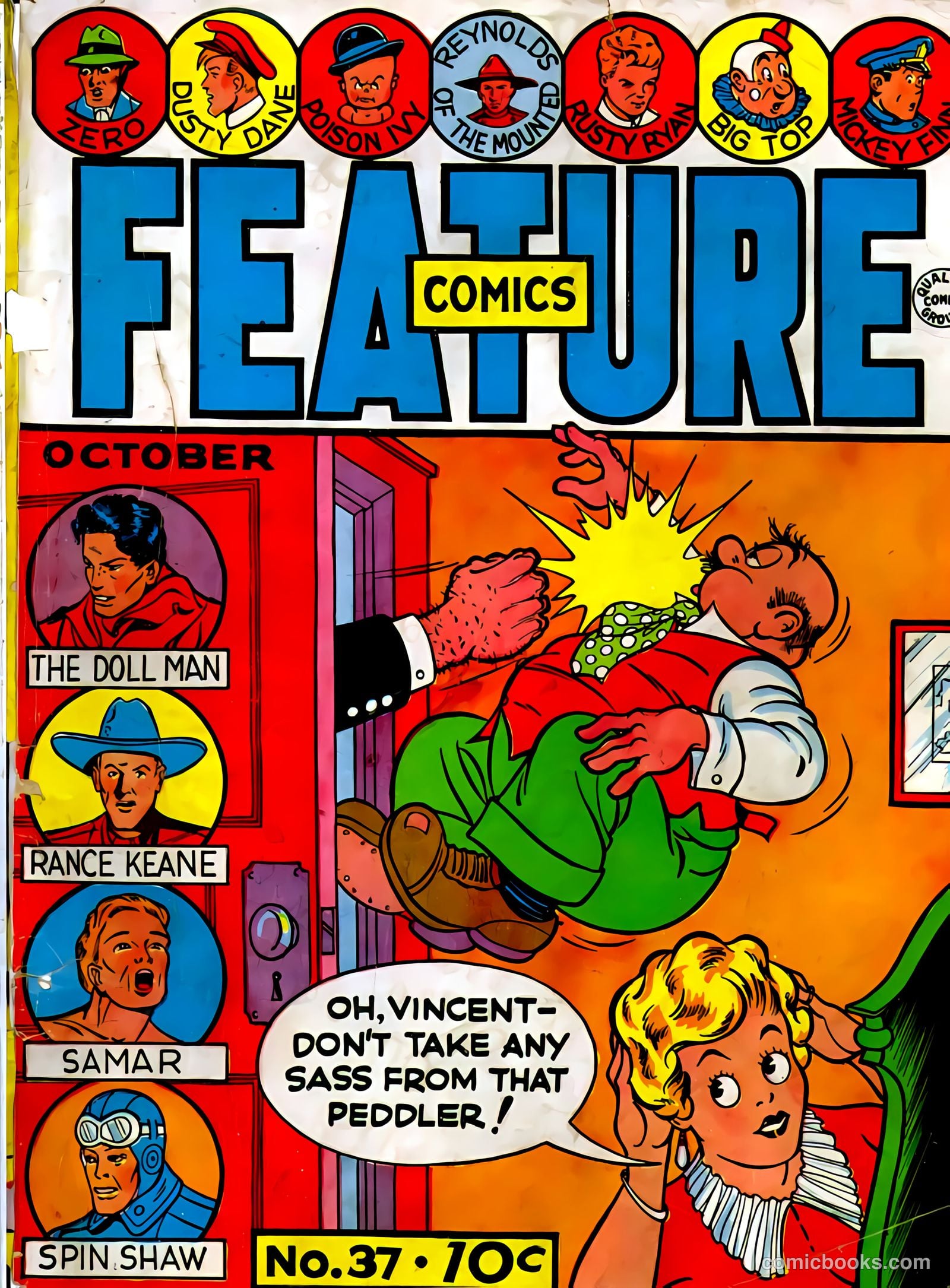 Feature Comics #37 — page 1 of 68