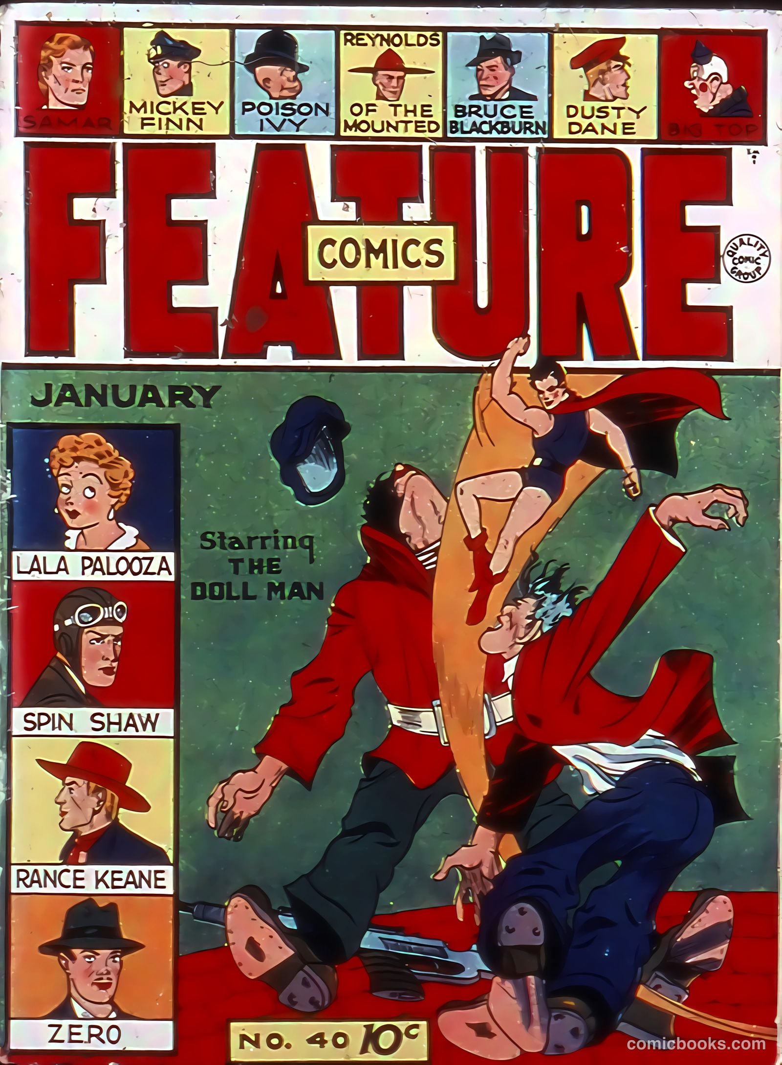 Feature Comics #40 — page 1 of 68
