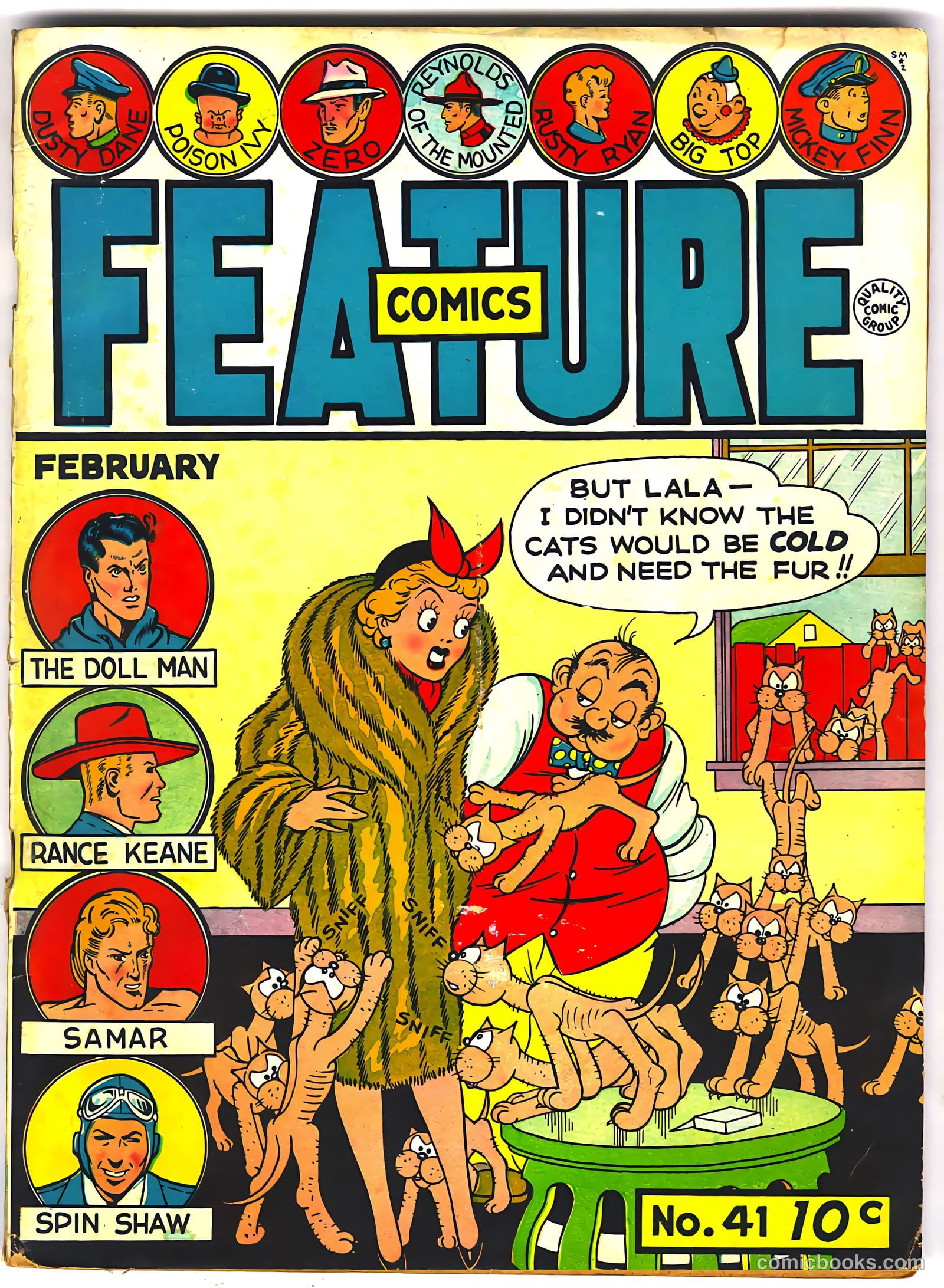 Feature Comics #41 — page 1 of 68