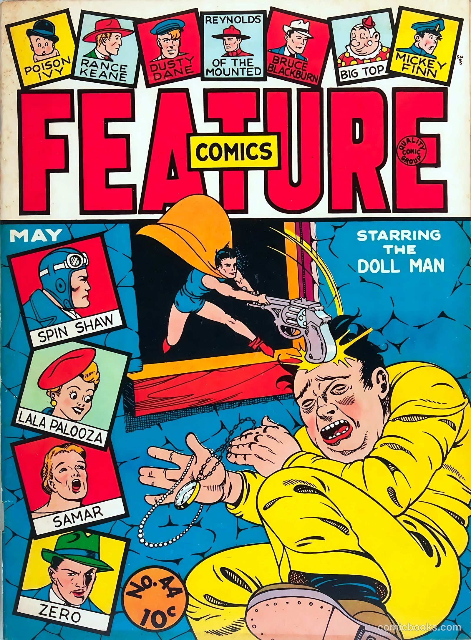 Feature Comics #44 — page 1 of 68