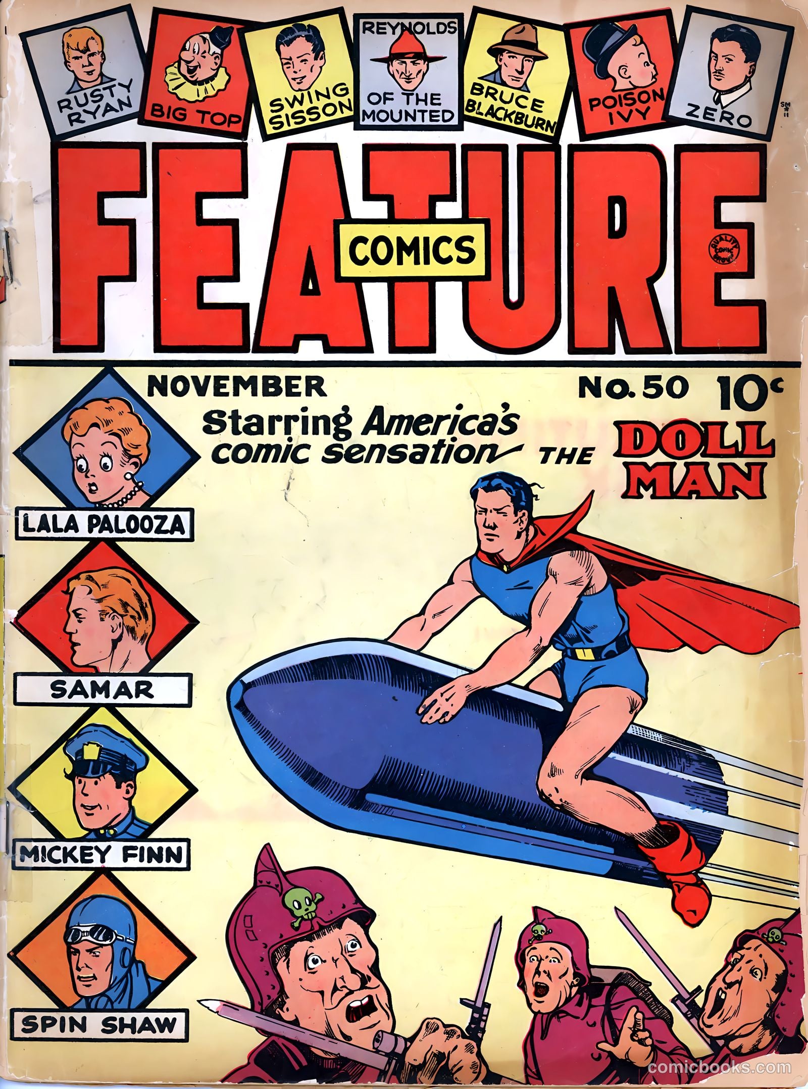 Feature Comics #50 — page 1 of 68