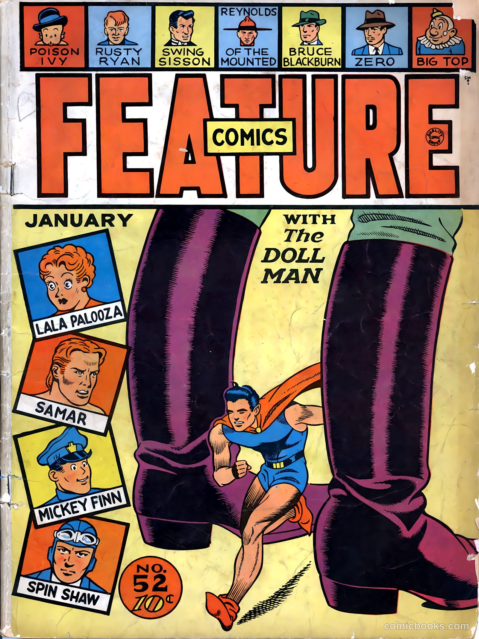 Feature Comics #52 — page 1 of 68
