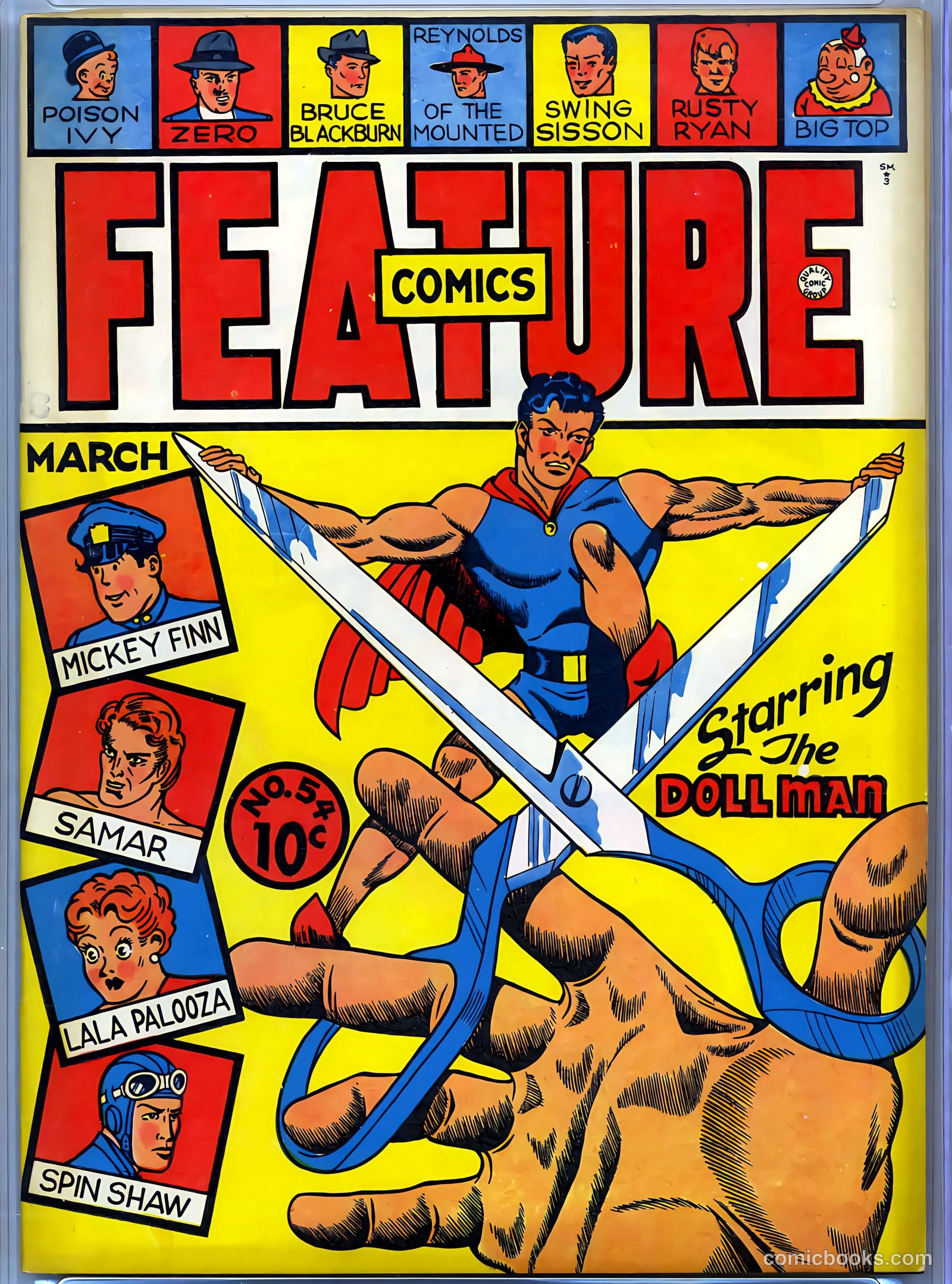 Feature Comics #54 — page 1 of 66