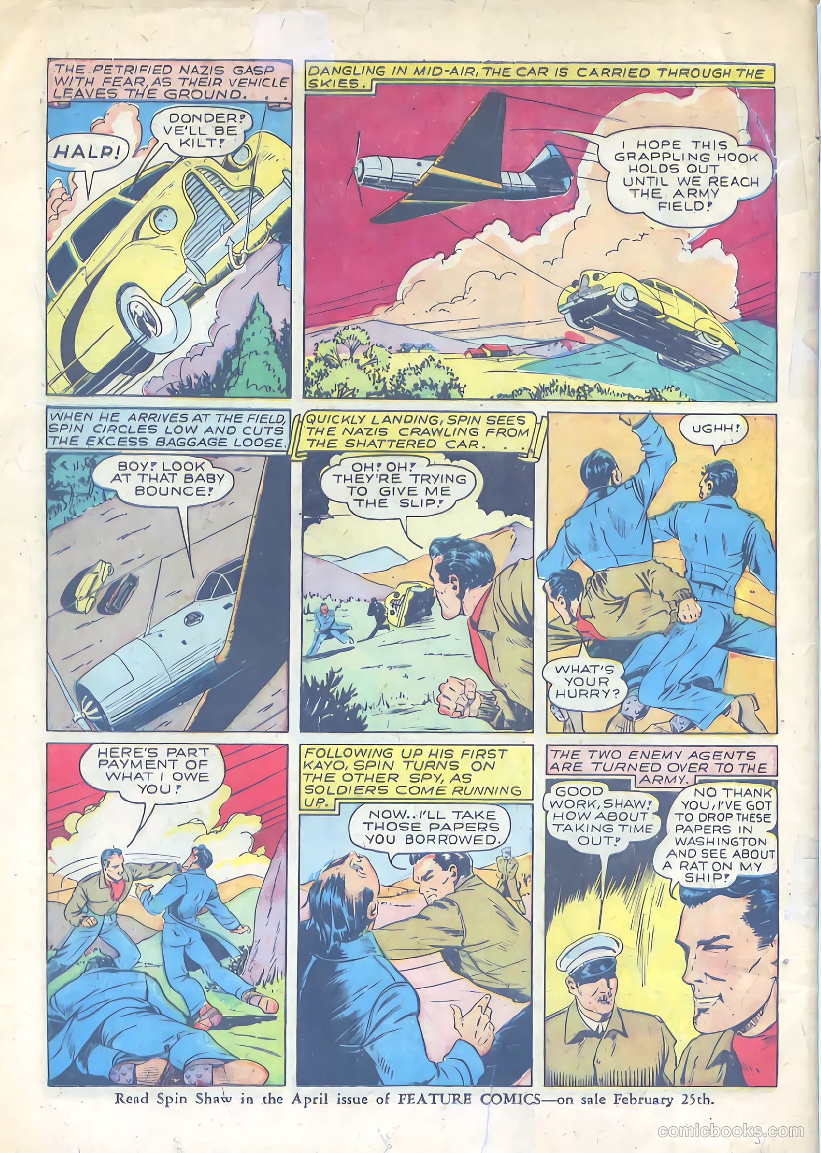 Feature Comics #54 — page 65 of 66