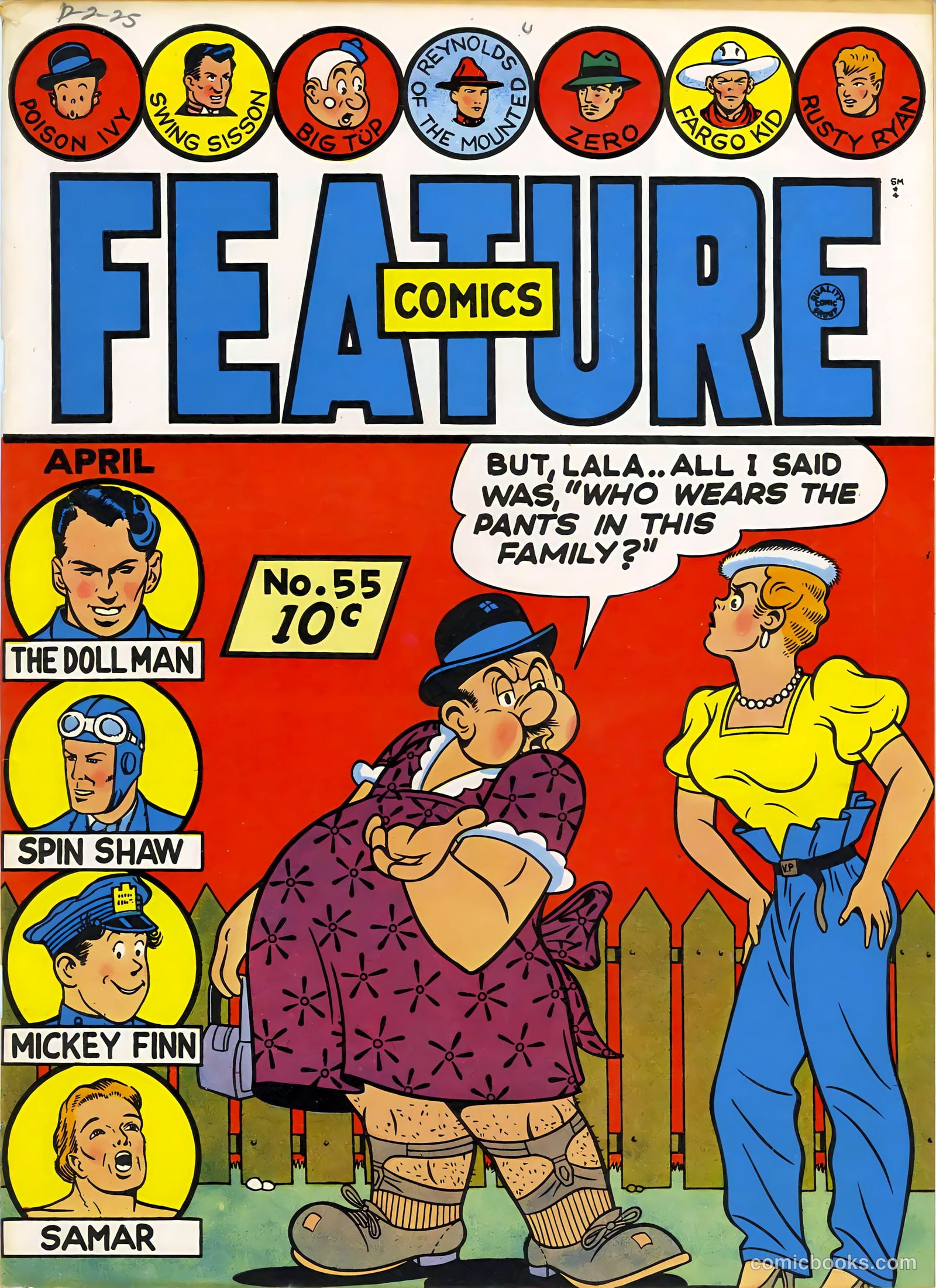 Feature Comics #55 — page 1 of 69