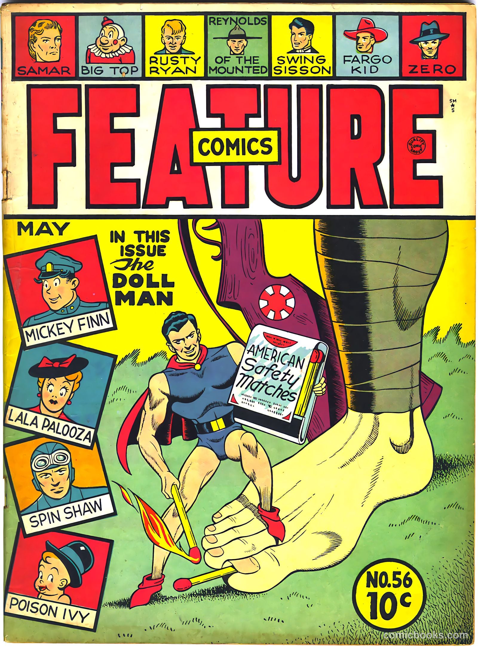 Feature Comics #56 — page 1 of 68