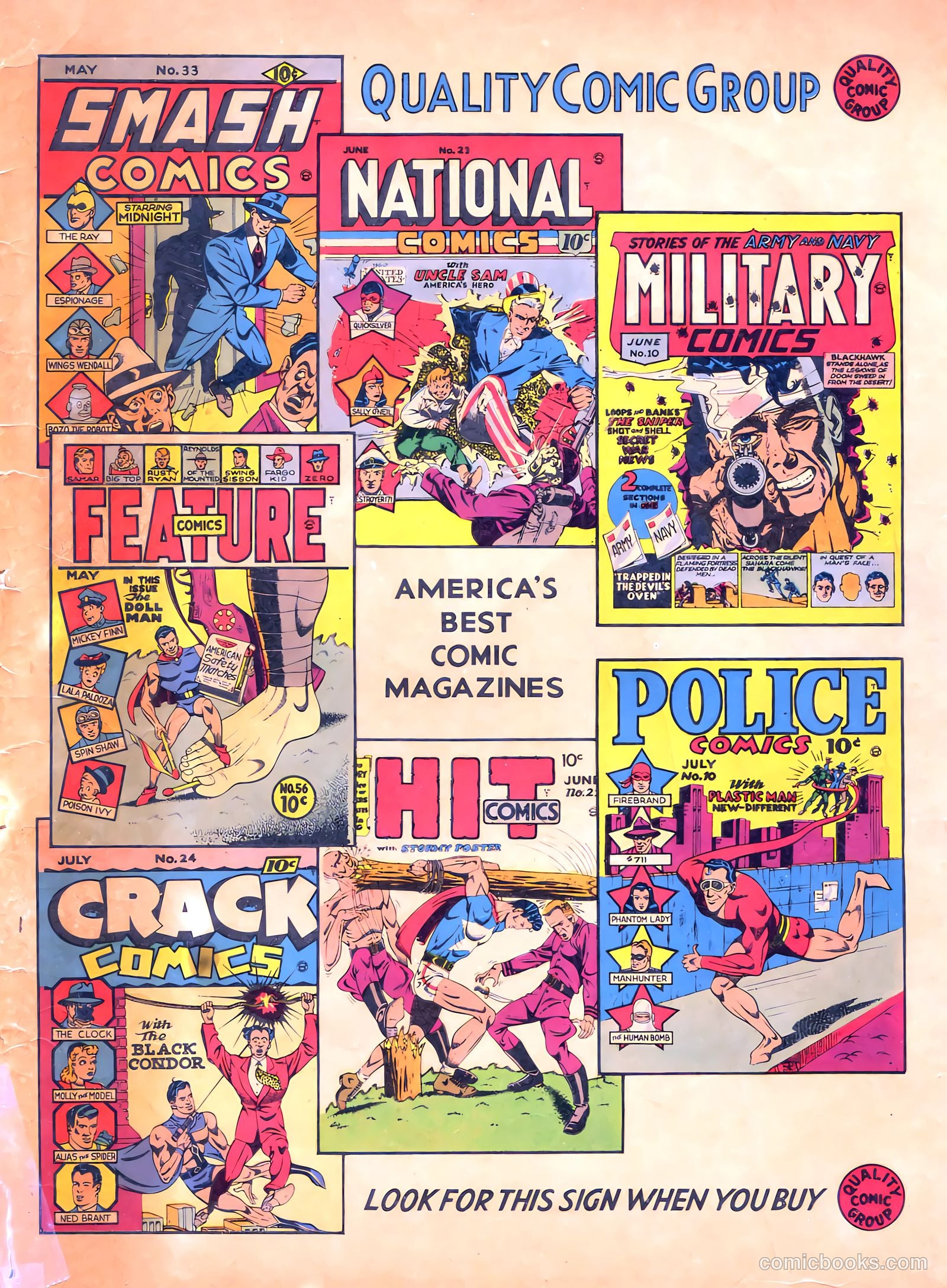 Feature Comics #56 — page 67 of 68