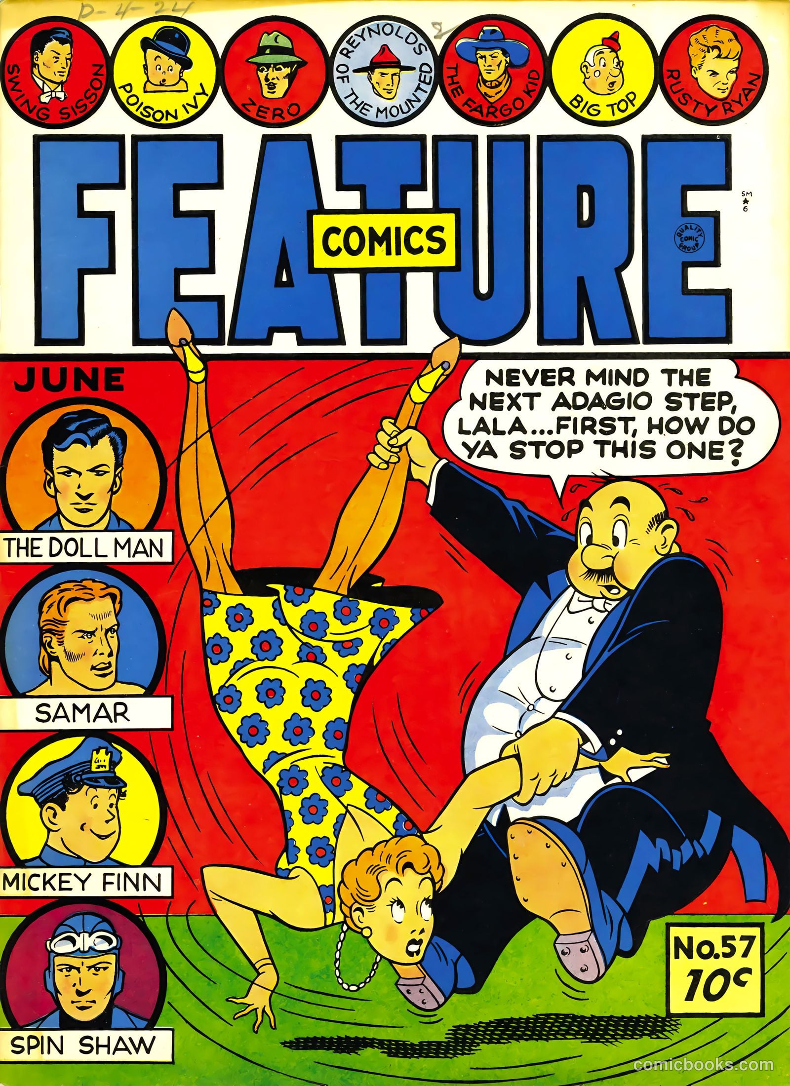 Feature Comics #57 — page 1 of 71