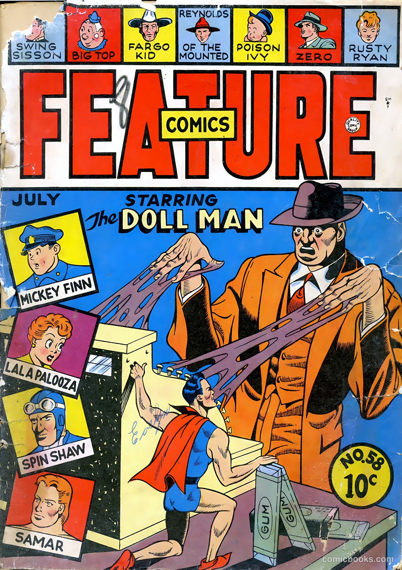 Feature Comics #58 — page 1 of 70