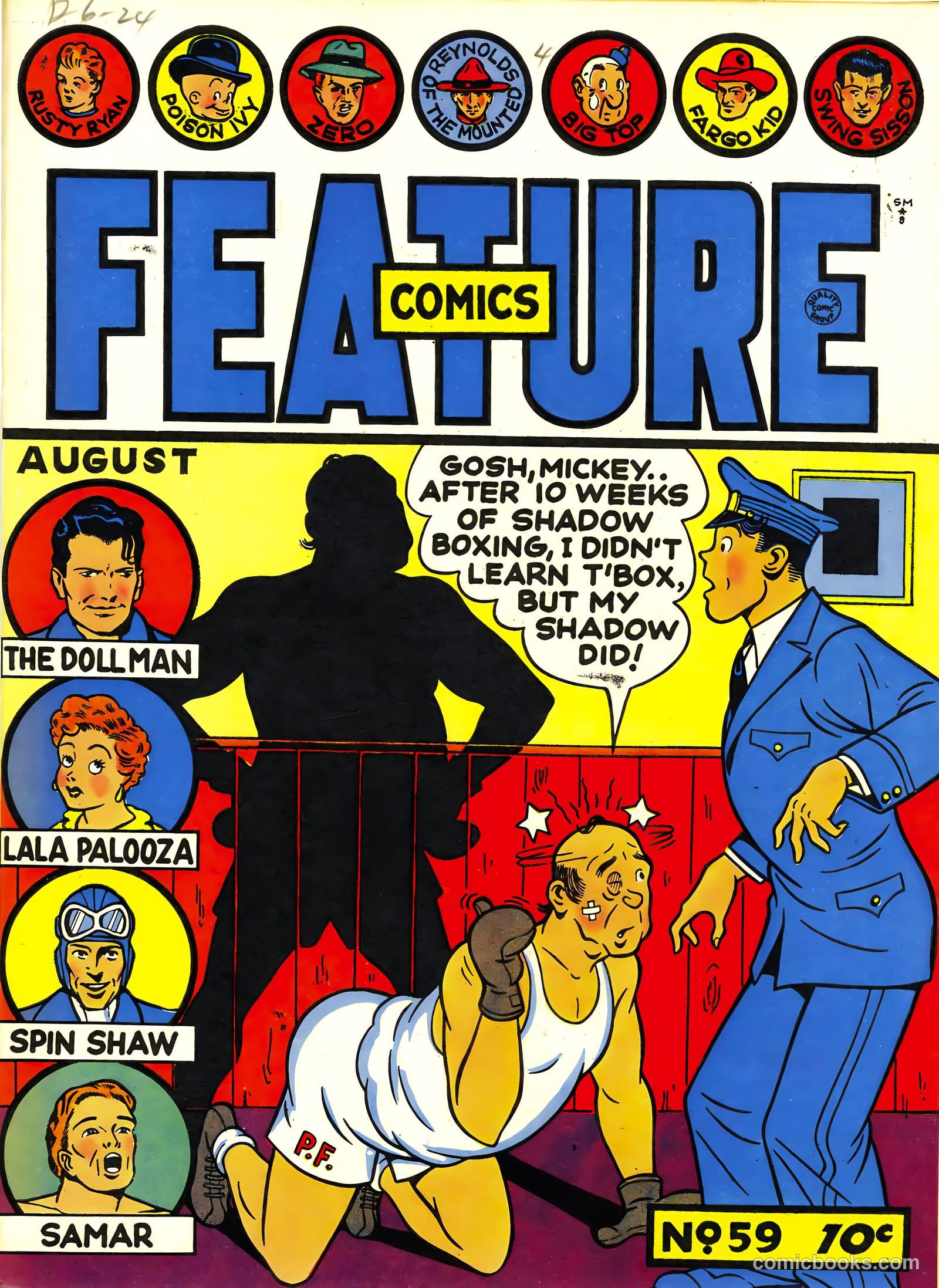 Feature Comics #59 — page 1 of 69