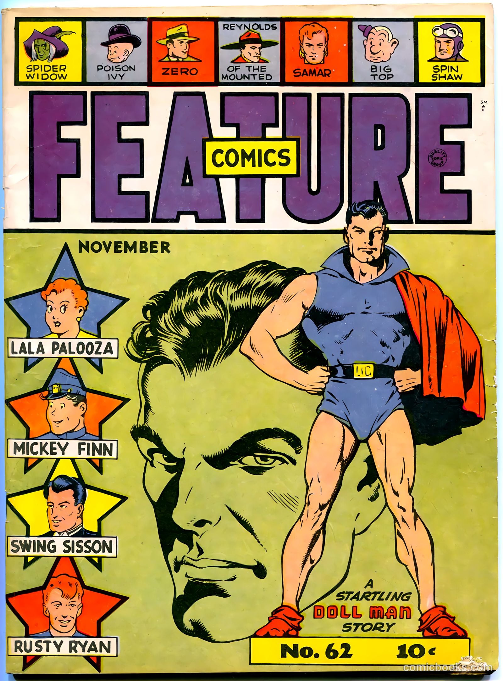 Feature Comics #62 — page 1 of 68