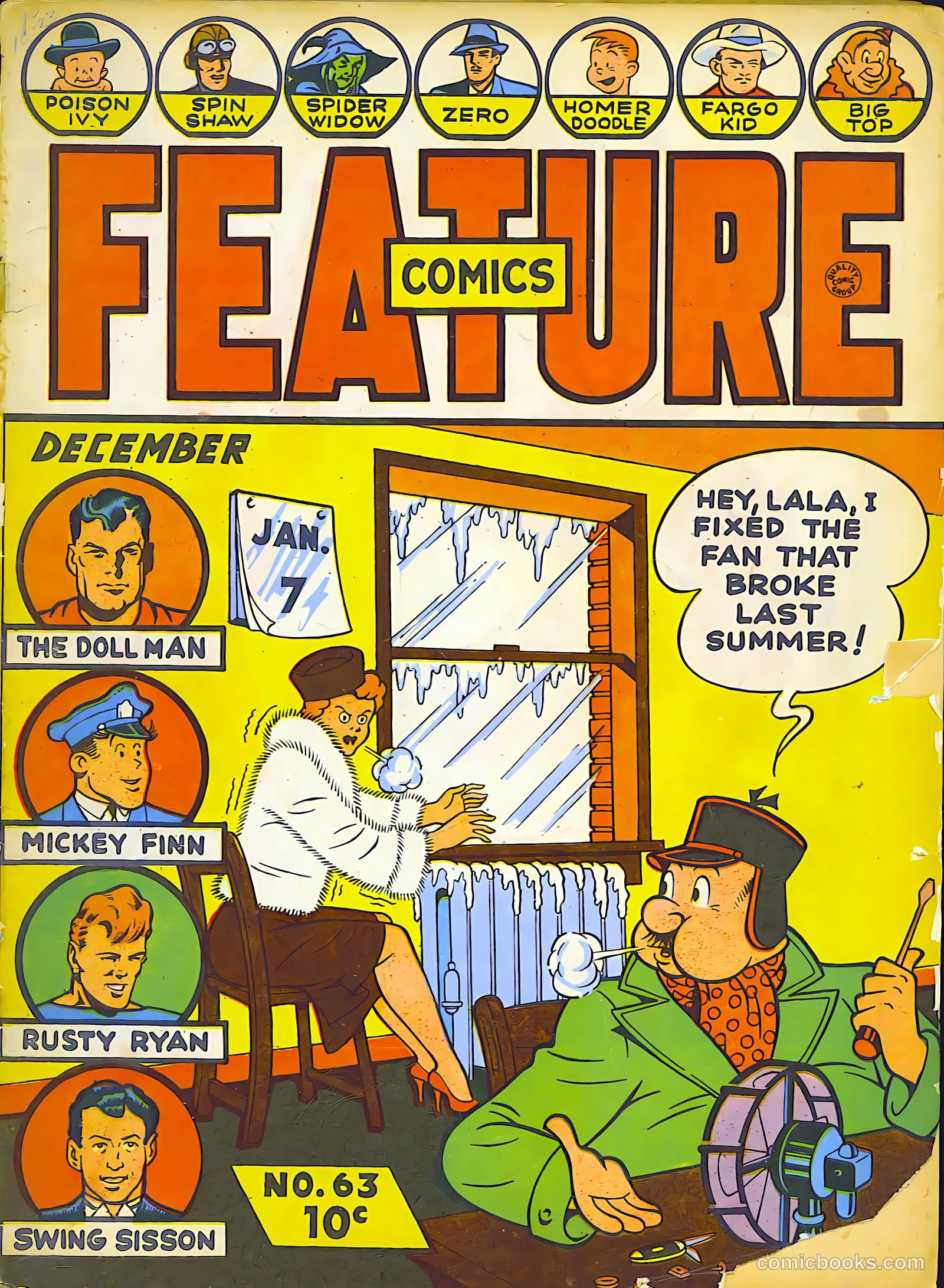 Feature Comics #63 — page 1 of 68