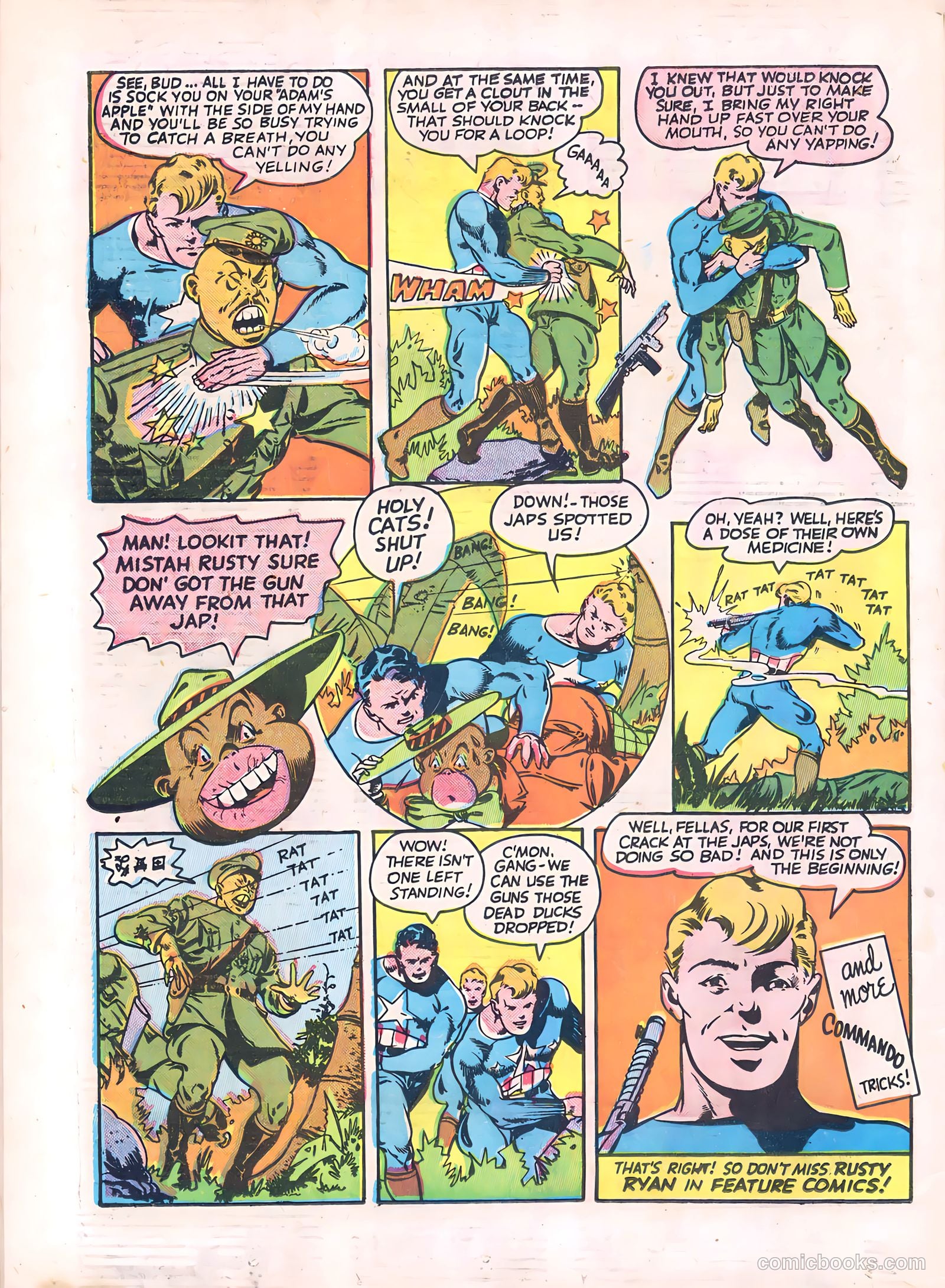 Feature Comics #68 — page 66 of 68