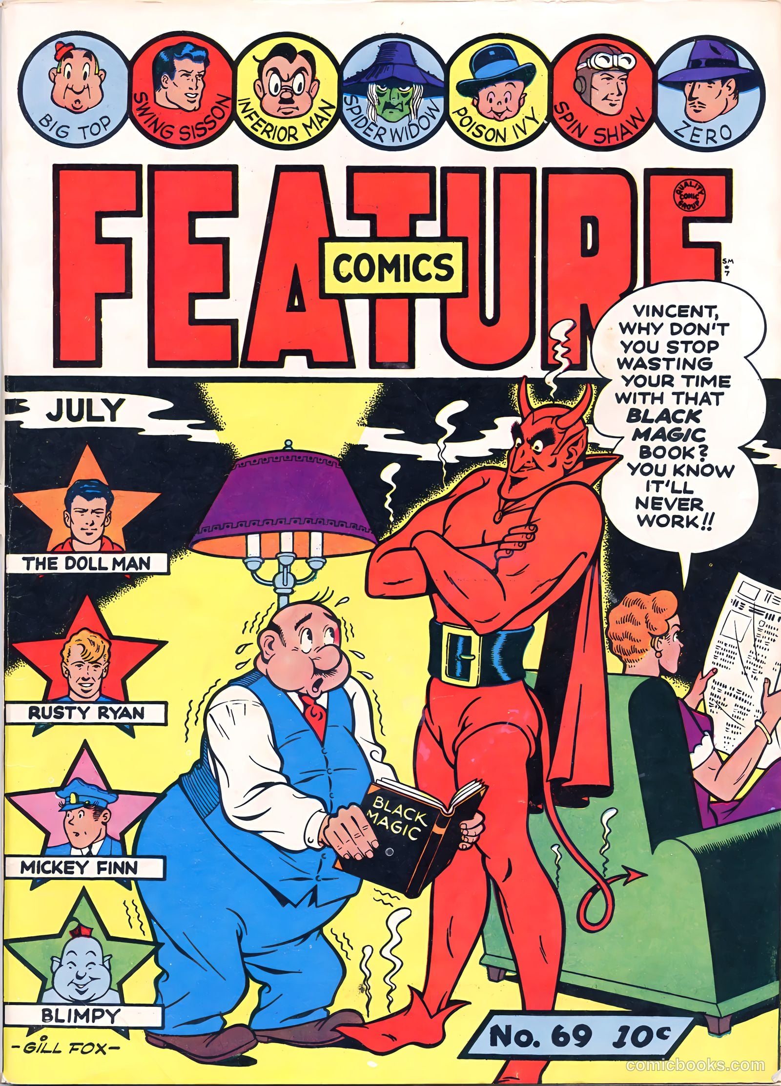 Feature Comics #69 — page 1 of 68