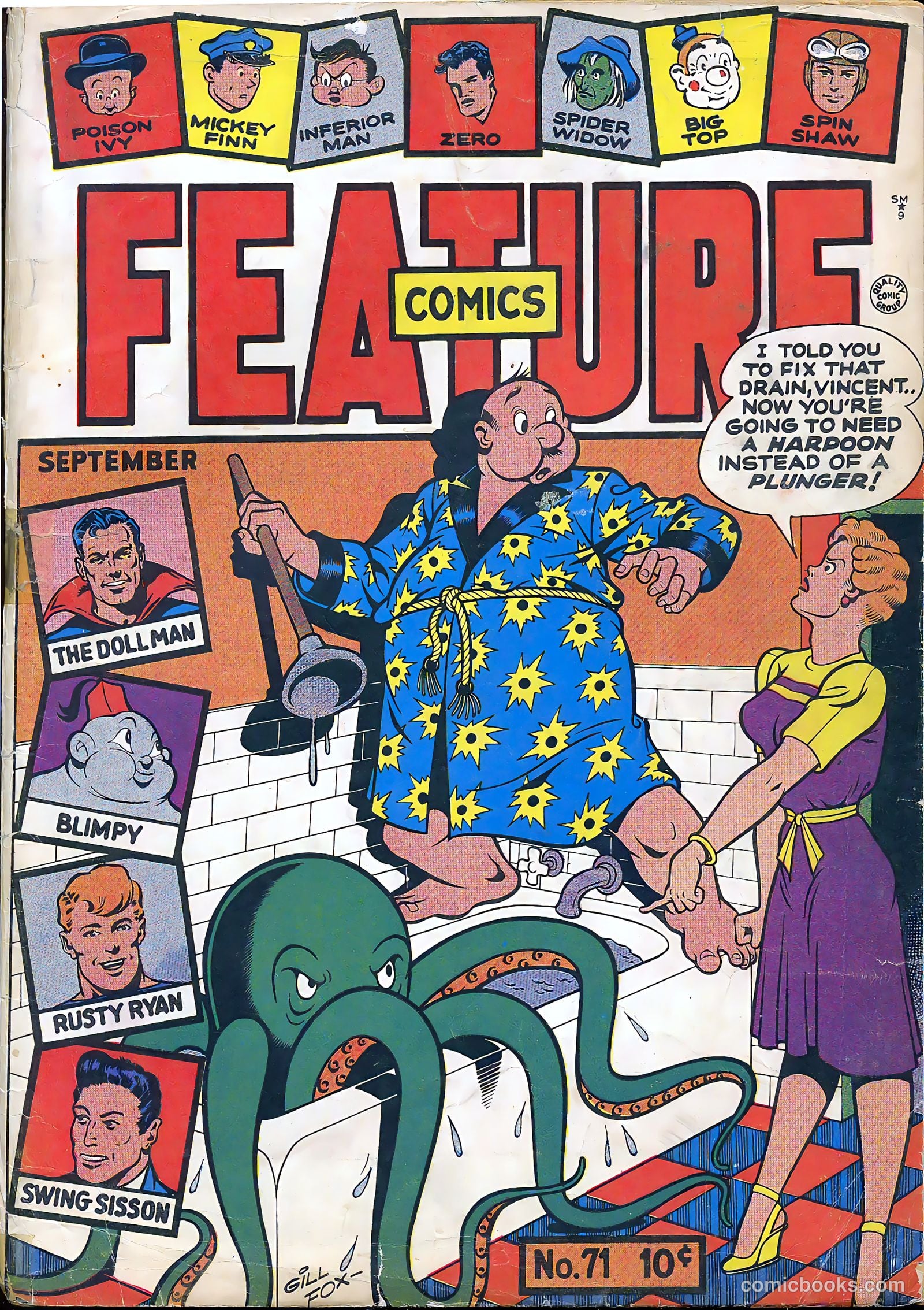 Feature Comics #71 — page 1 of 68