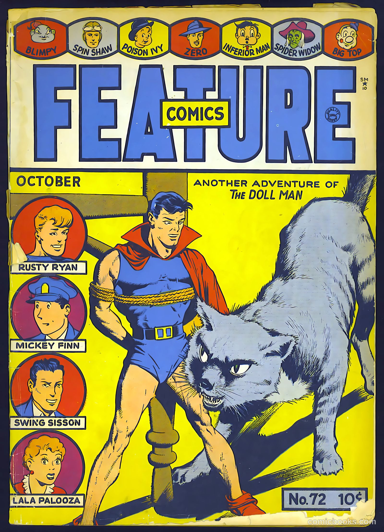Feature Comics #72 — page 1 of 63