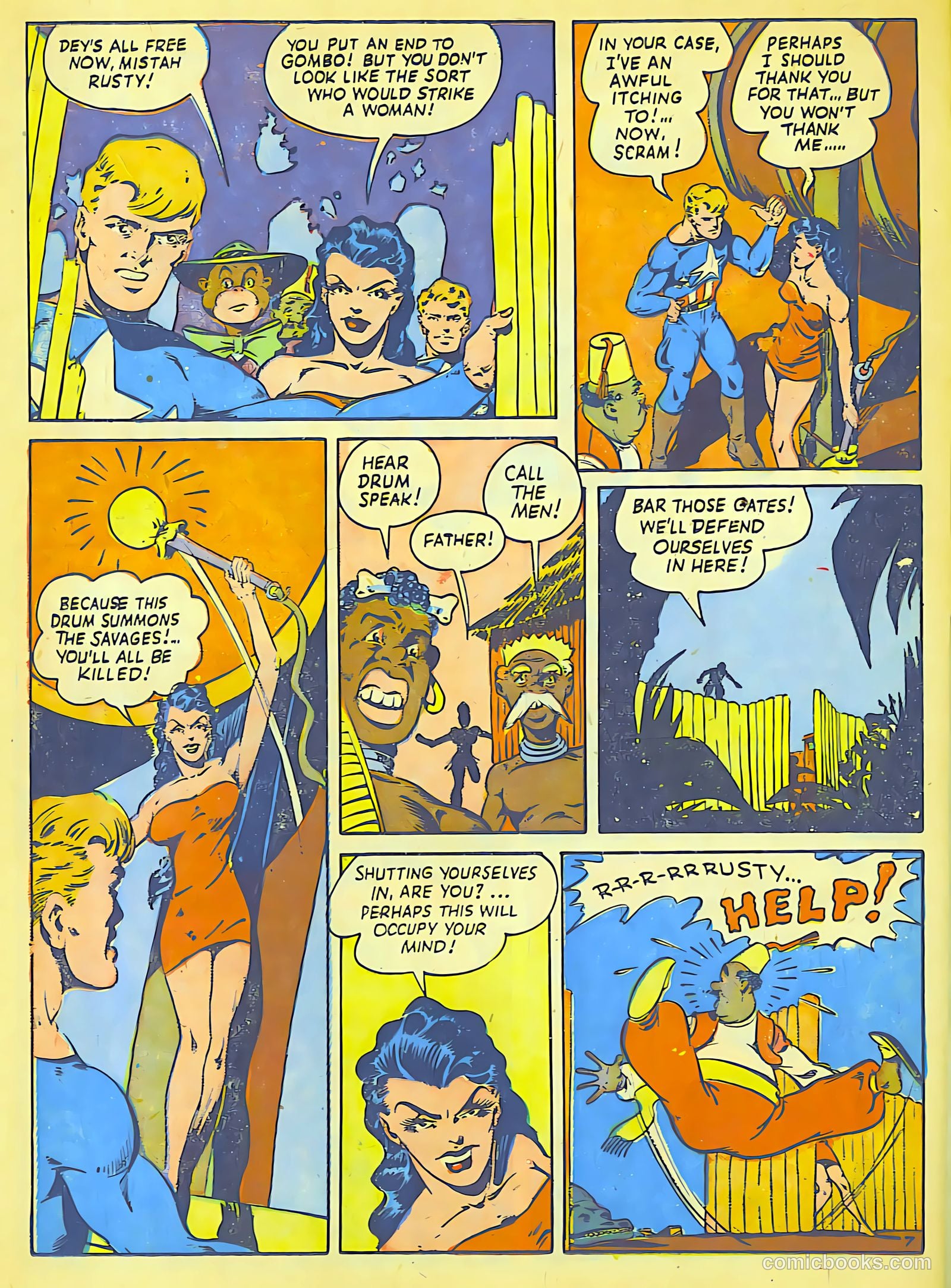 Feature Comics #72 — page 61 of 63