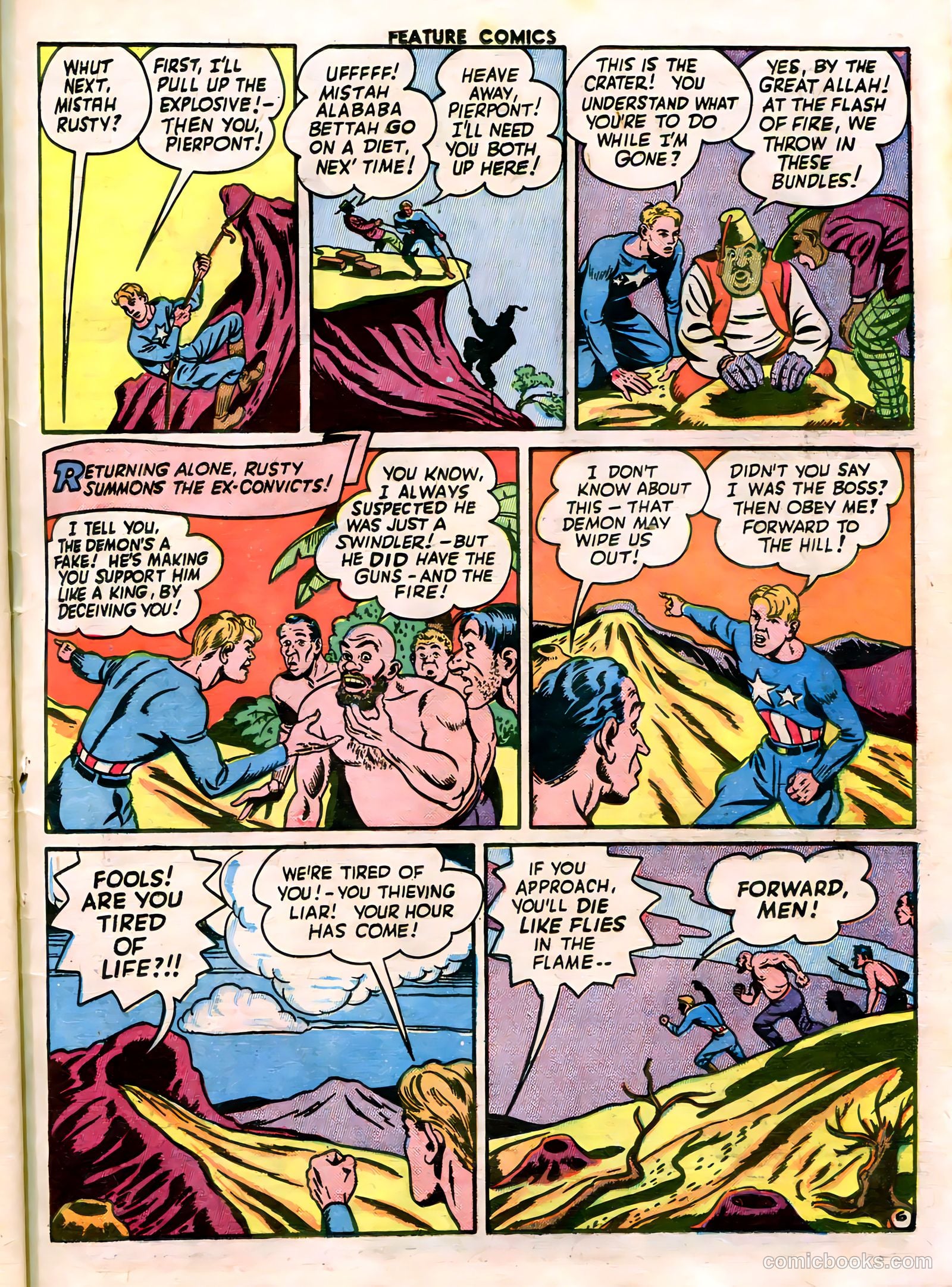 Feature Comics #74 — page 57 of 60