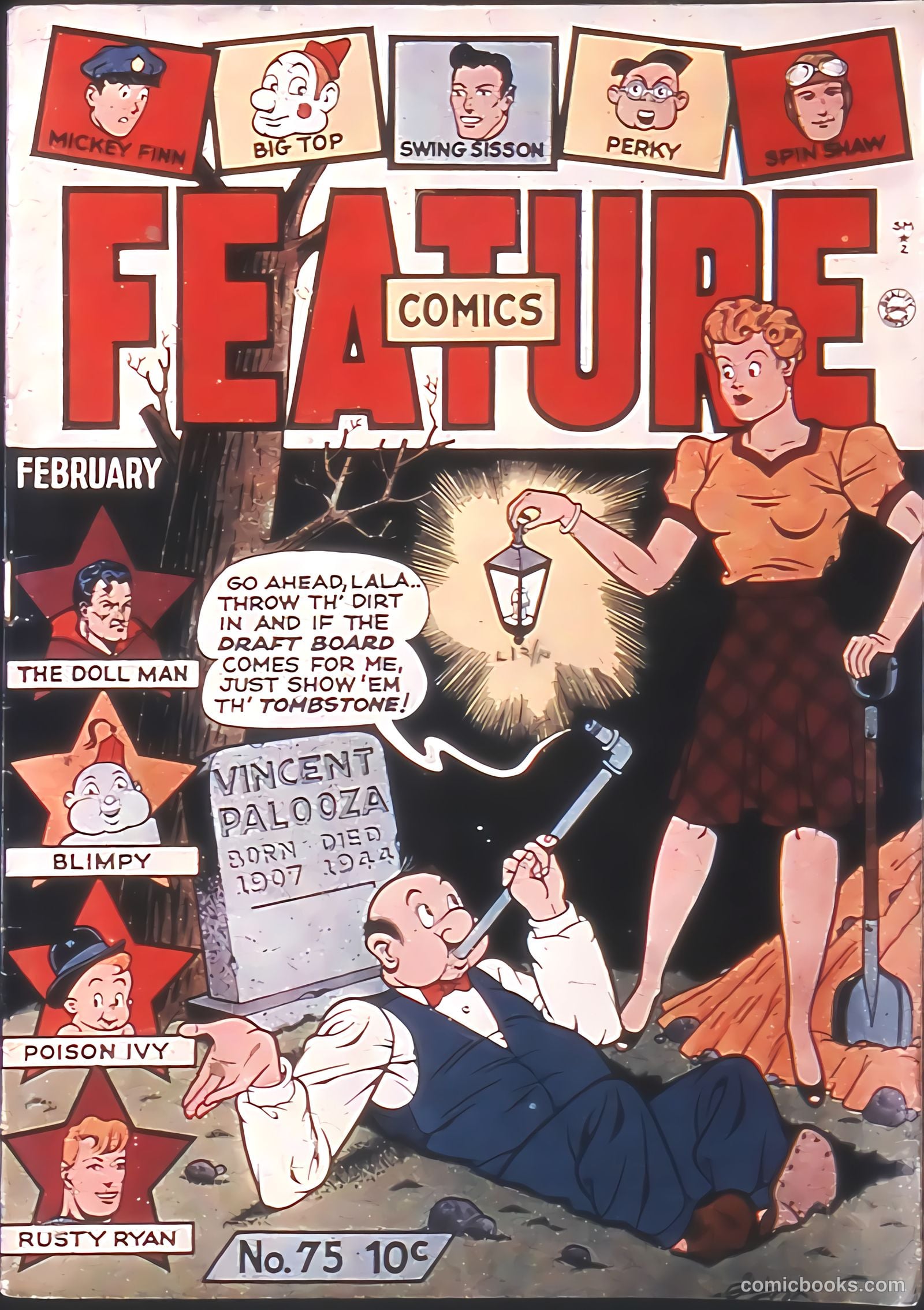 Feature Comics #75 — page 1 of 60