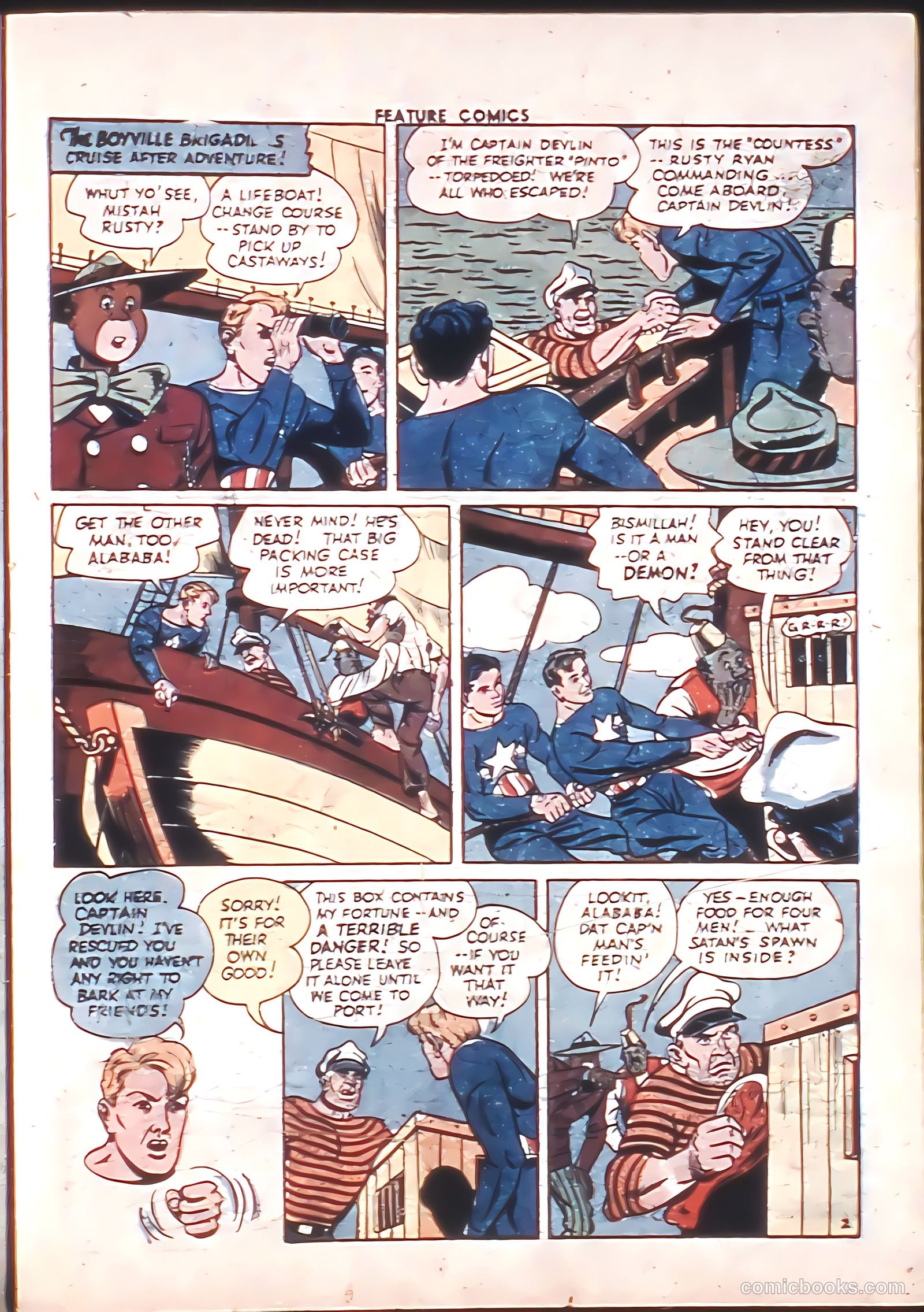 Feature Comics #75 — page 23 of 60