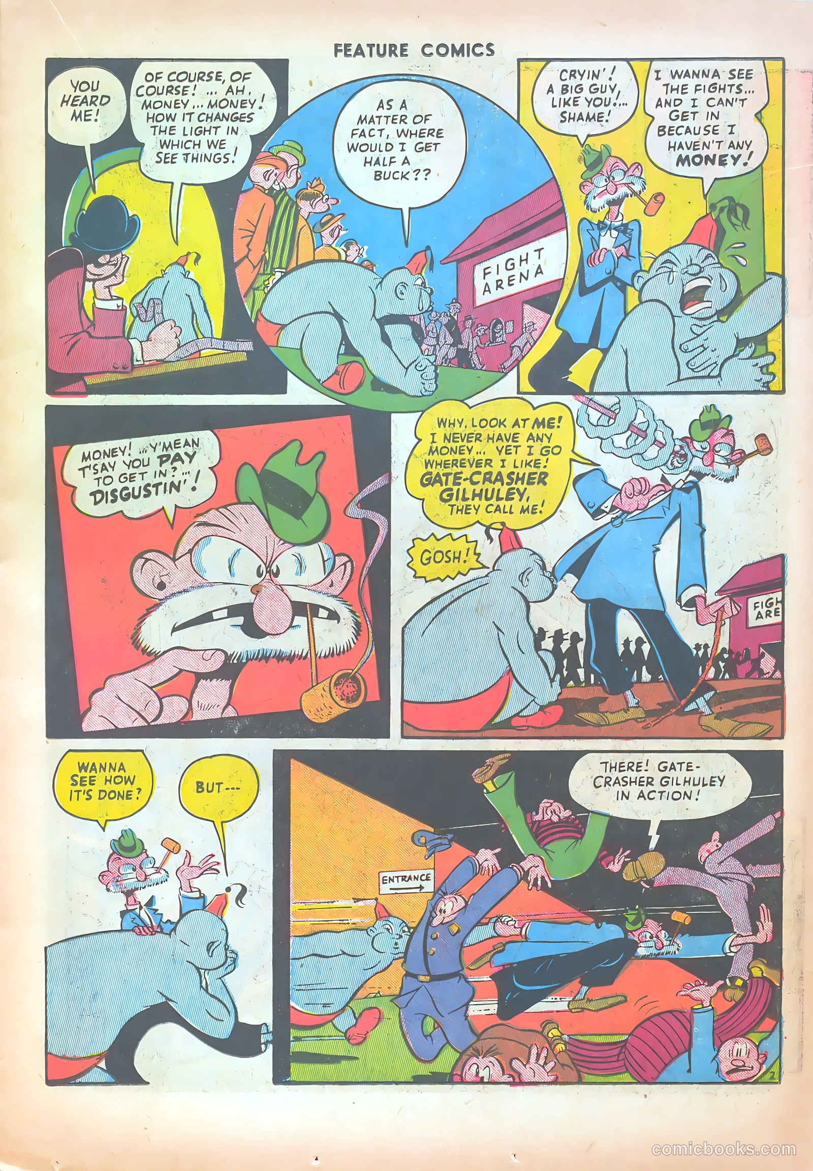 Feature Comics #77 — page 23 of 60