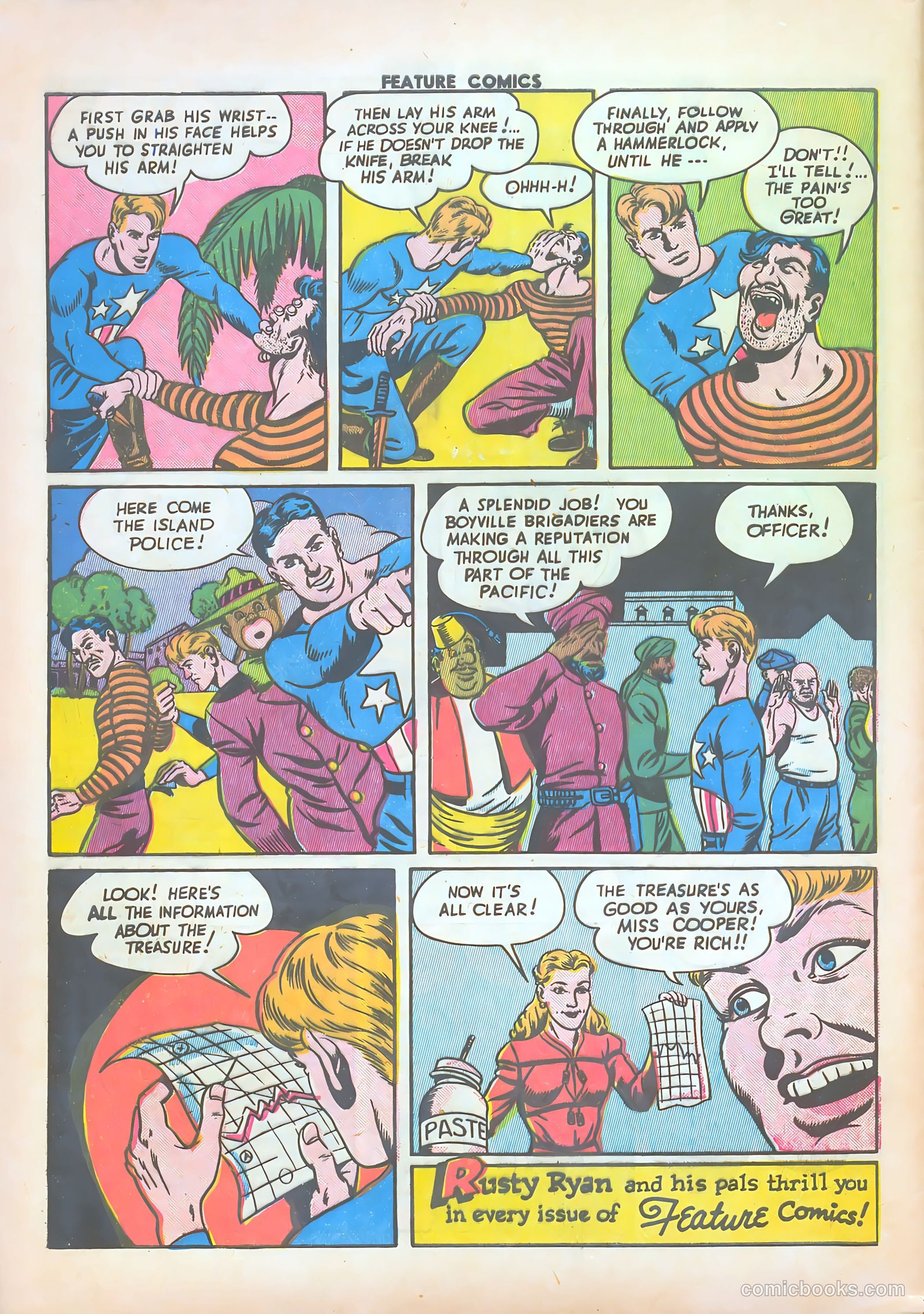 Feature Comics #77 — page 58 of 60