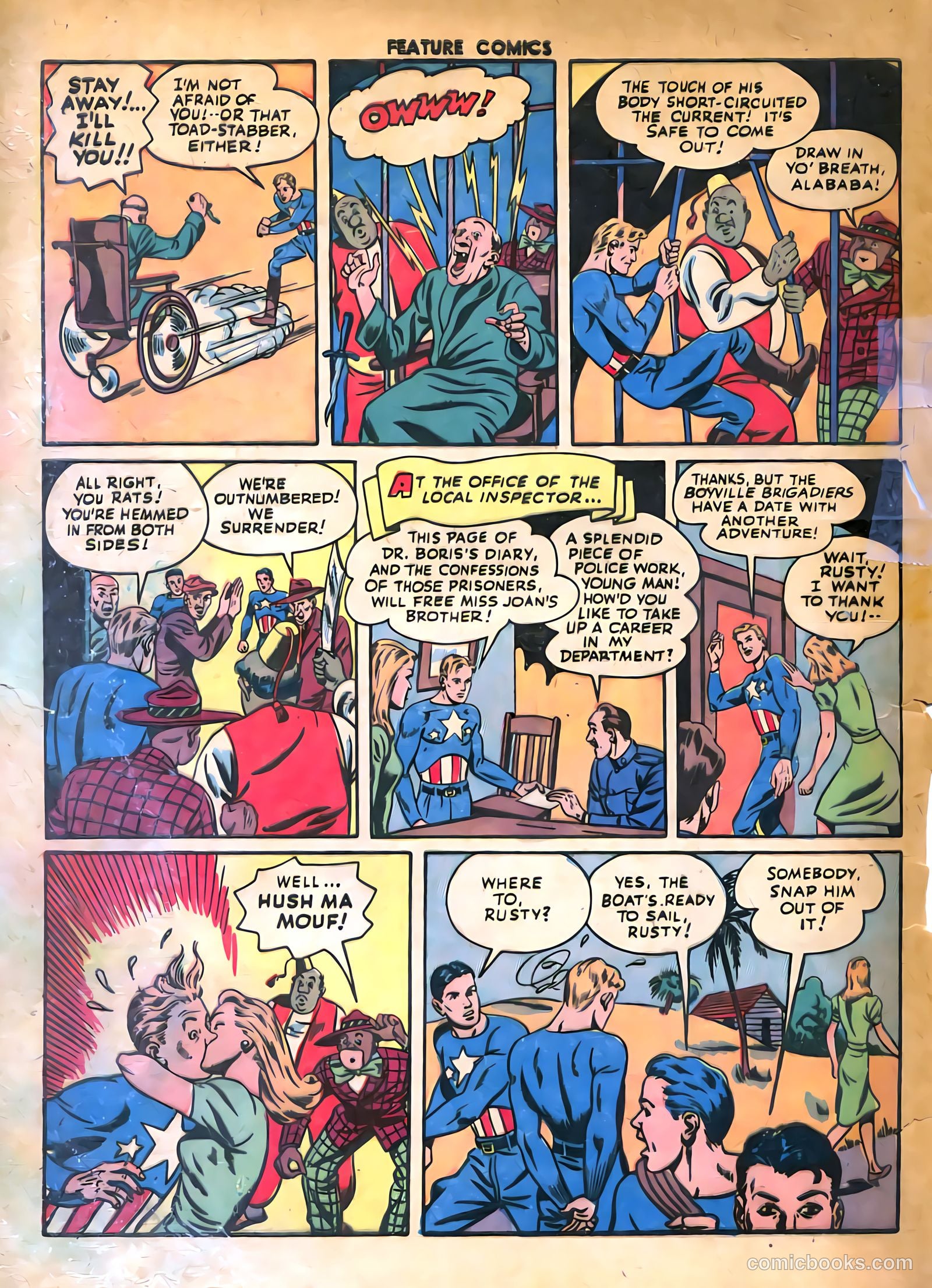 Feature Comics #80 — page 58 of 60