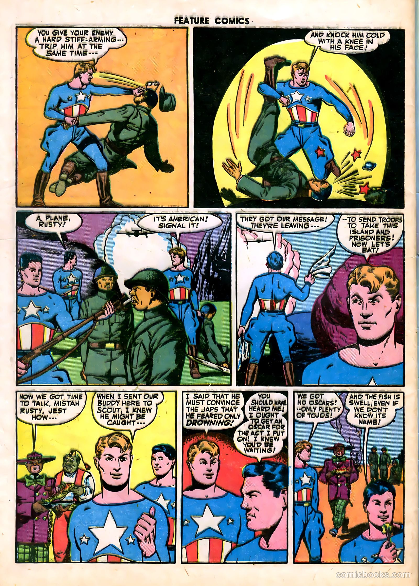 Feature Comics #84 — page 58 of 60