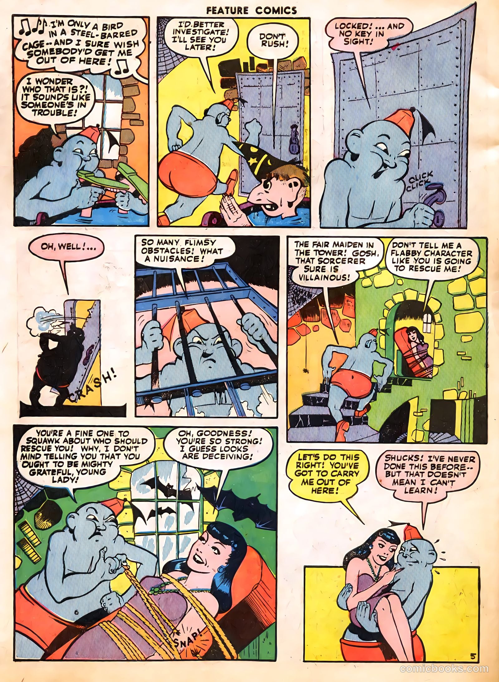 Feature Comics #85 — page 56 of 60