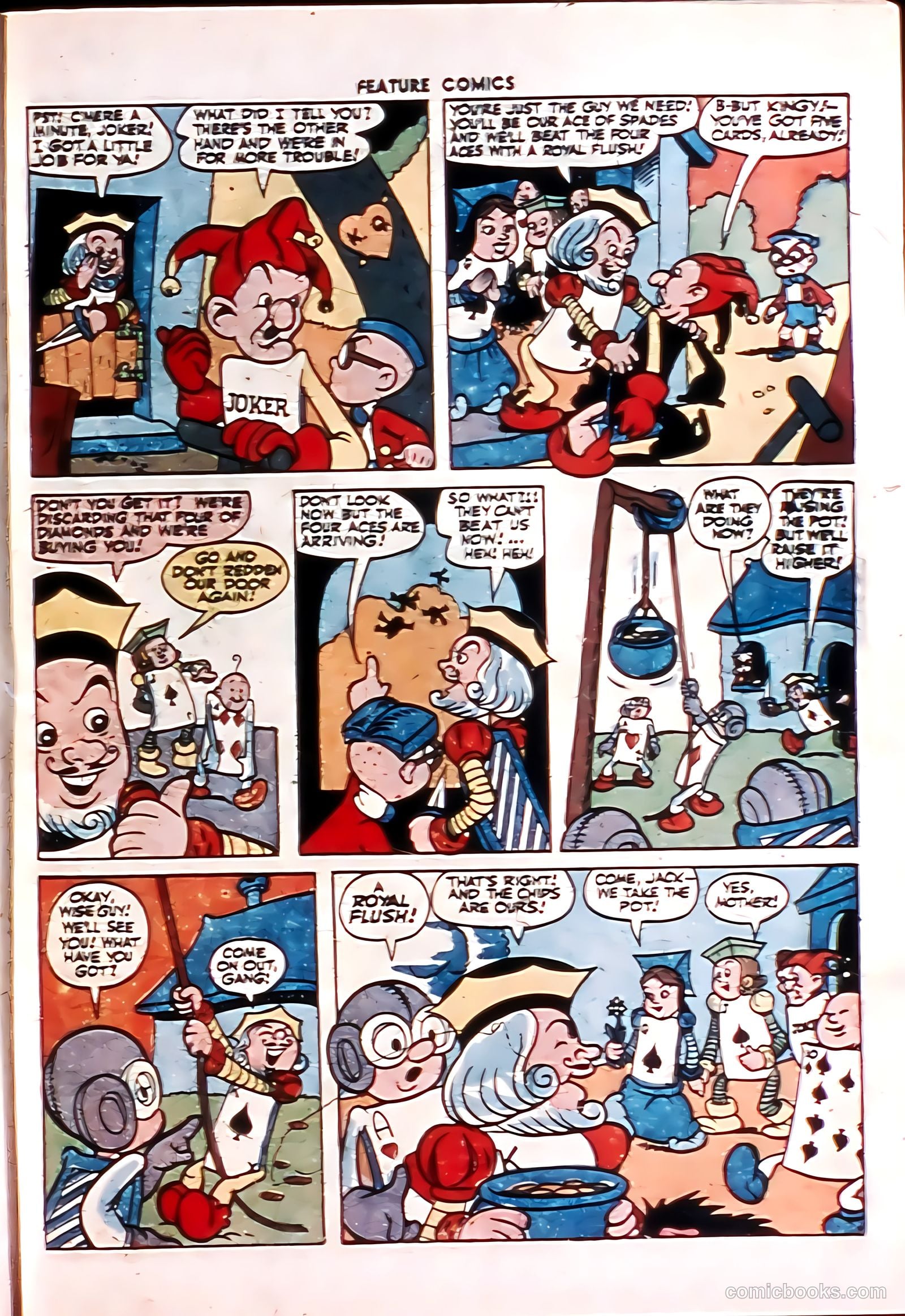 Feature Comics #87 — page 35 of 60