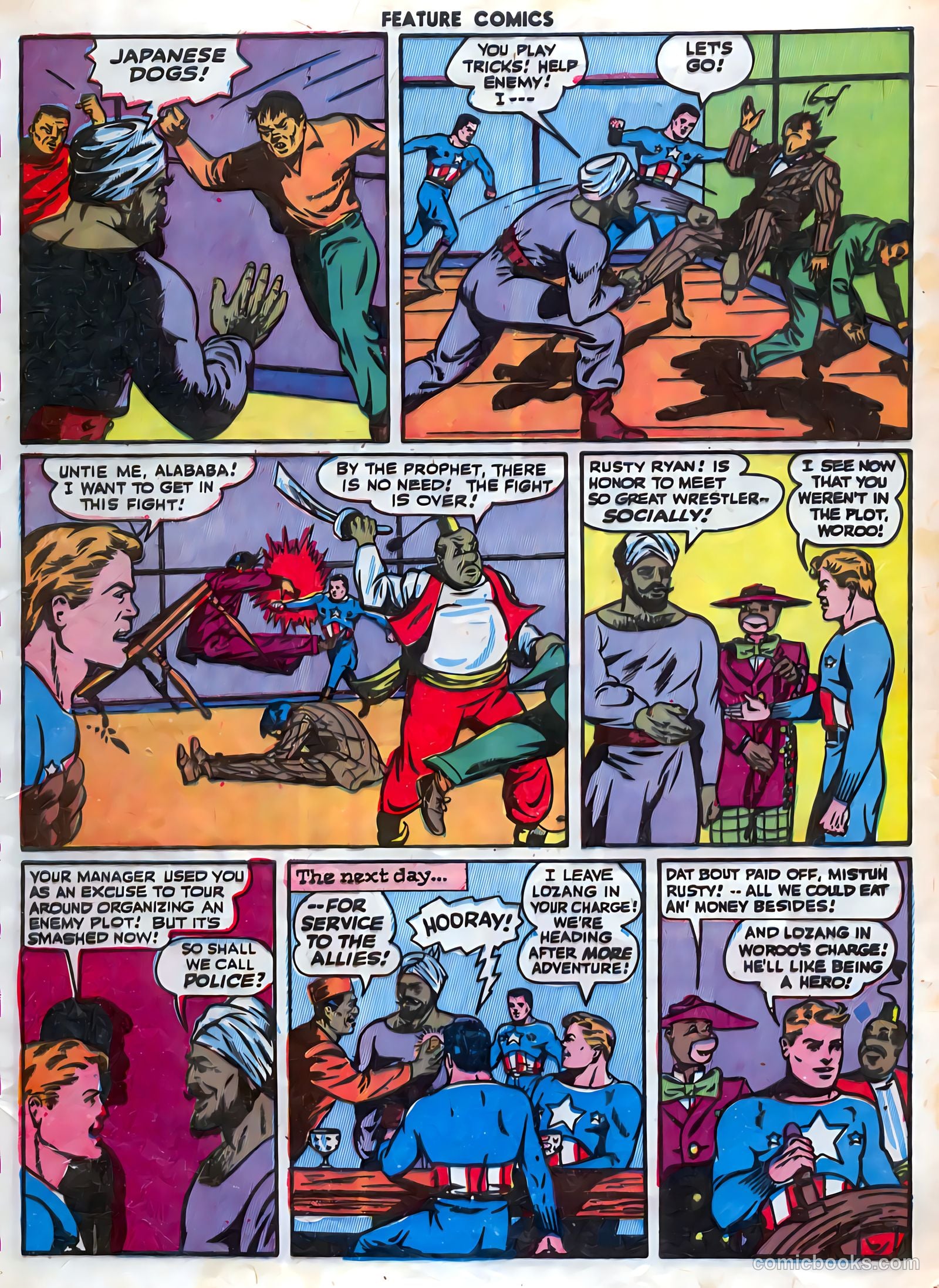 Feature Comics #89 — page 57 of 58