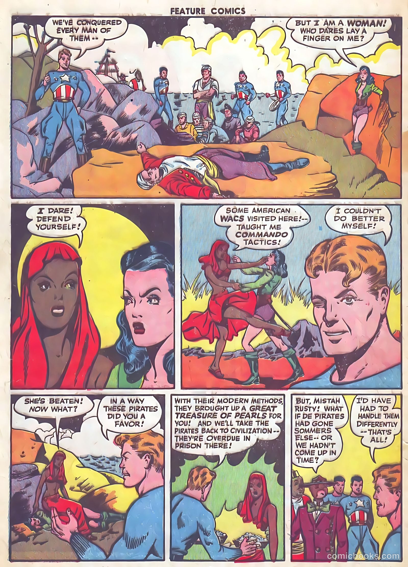 Feature Comics #90 — page 58 of 60