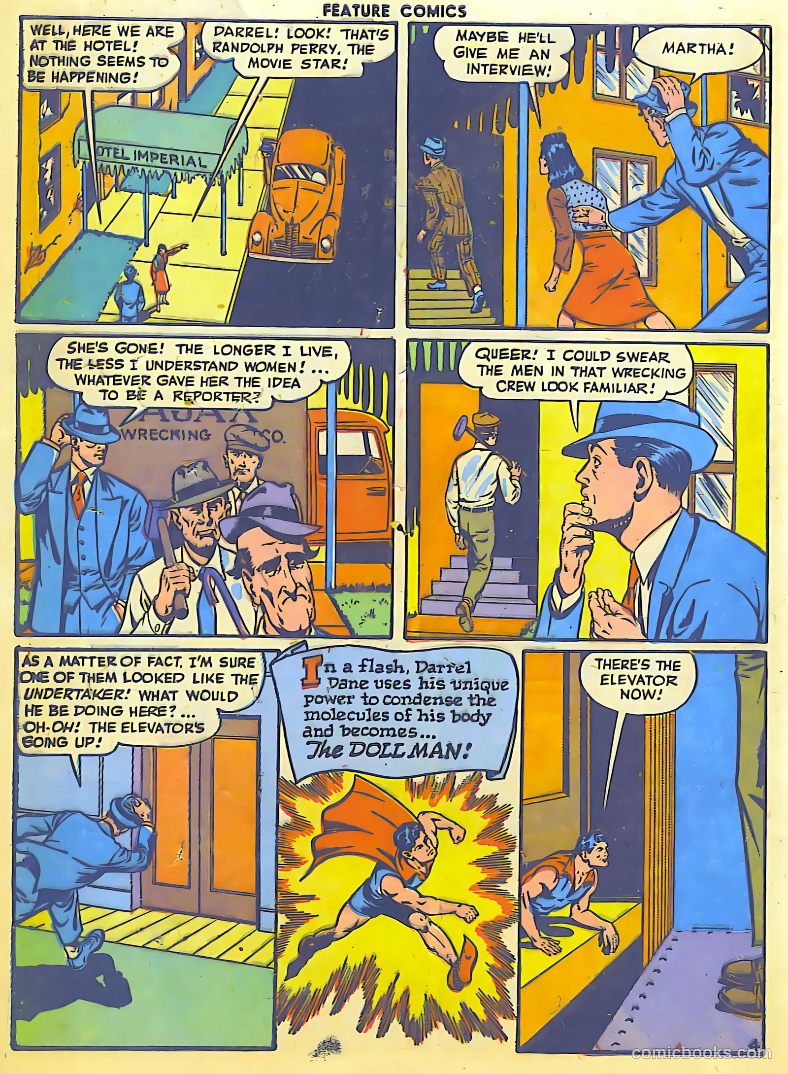 Feature Comics #91 — page 7 of 61