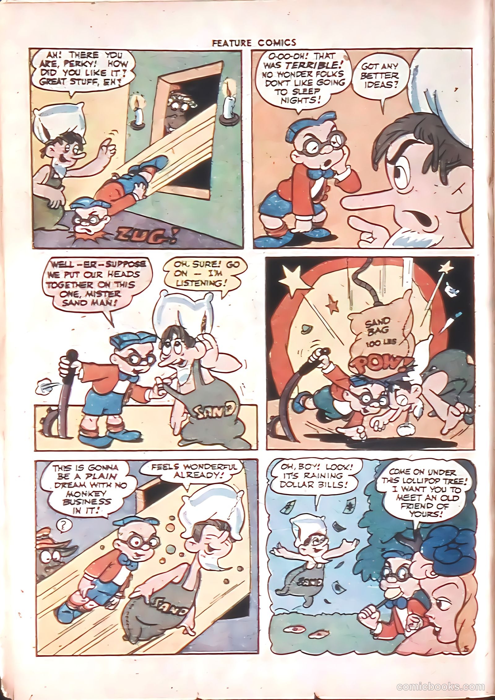 Feature Comics #91 — page 21 of 61